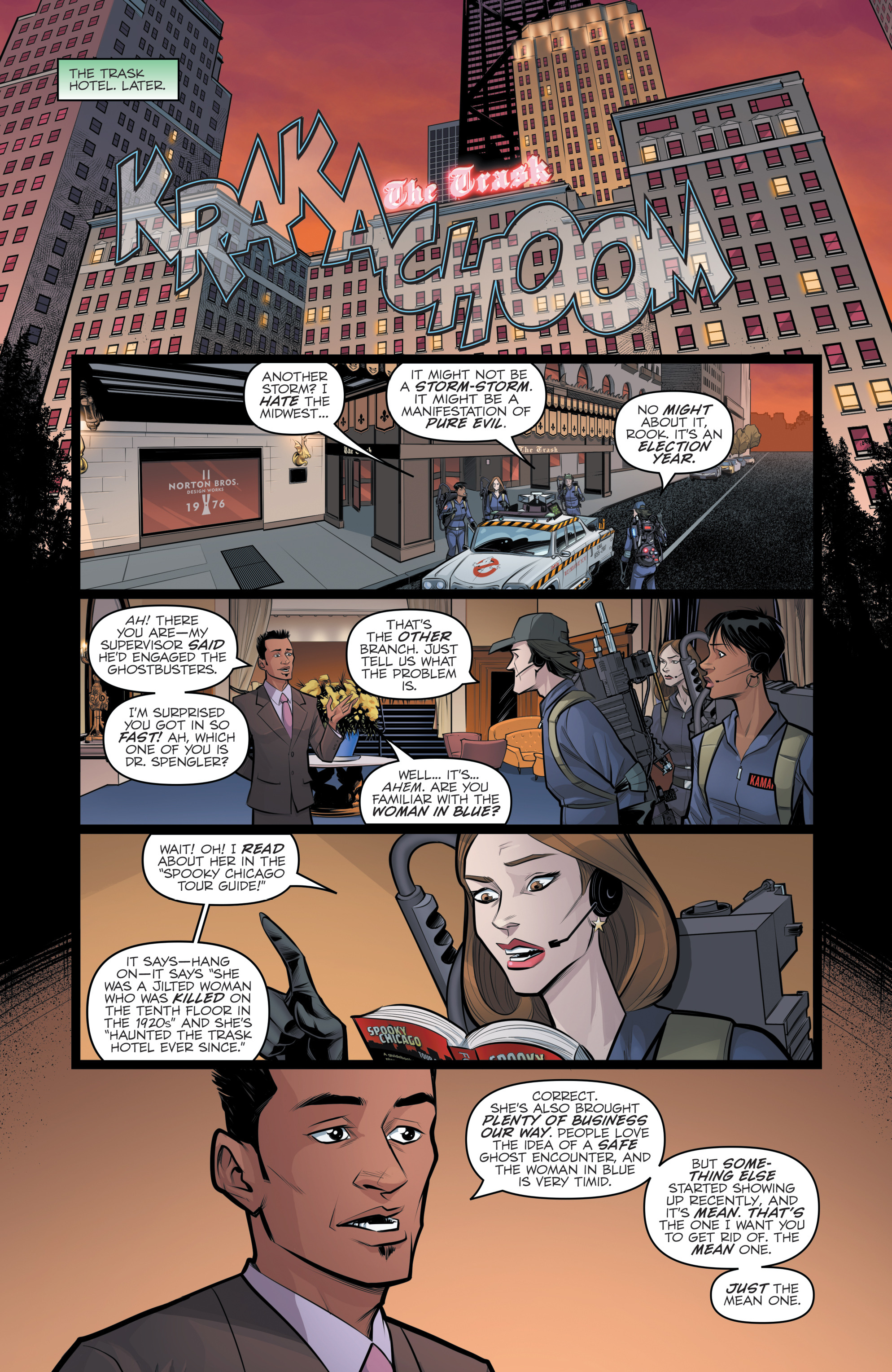 Read online Ghostbusters Annual (2017) comic -  Issue # Annual - 25