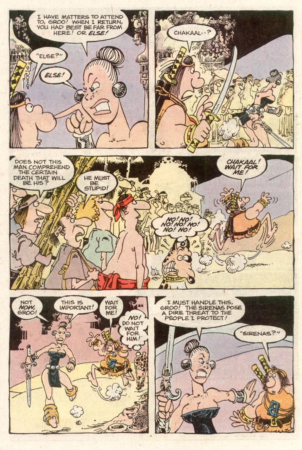 Read online Sergio Aragonés Groo the Wanderer comic -  Issue #50 - 6