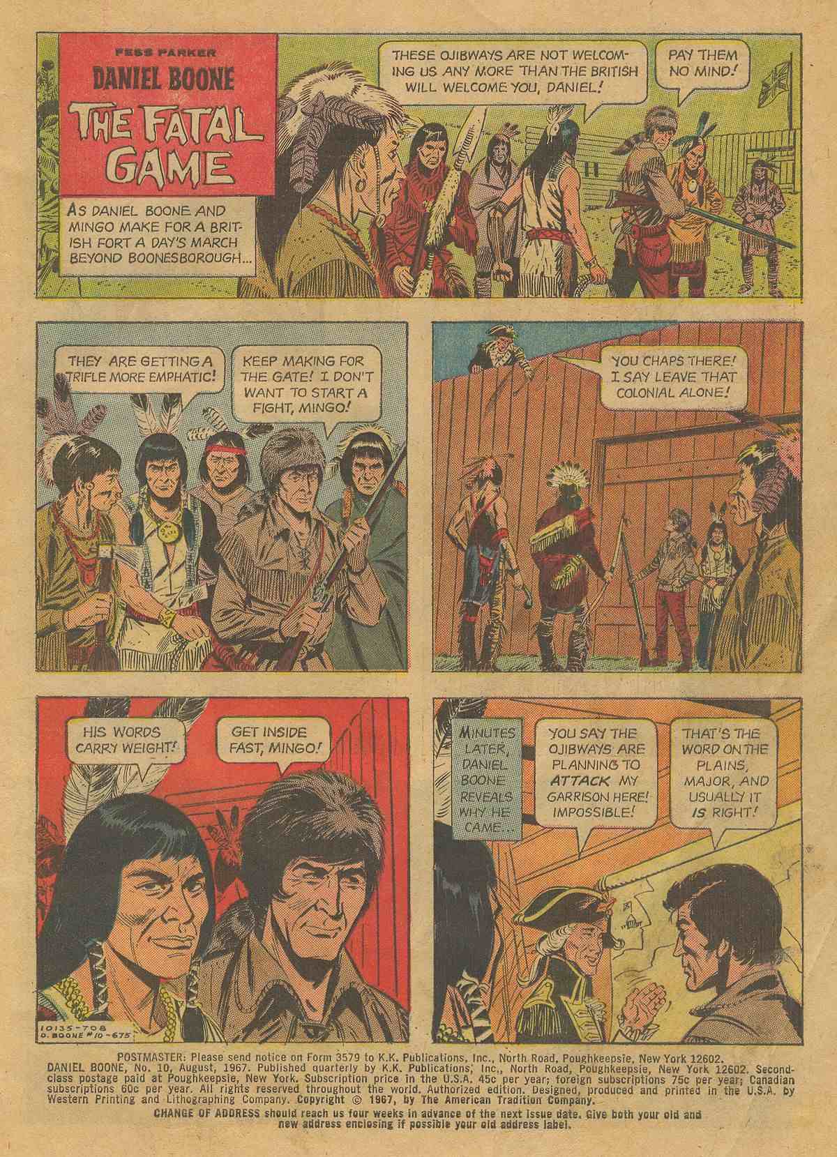 Read online Daniel Boone comic -  Issue #10 - 3