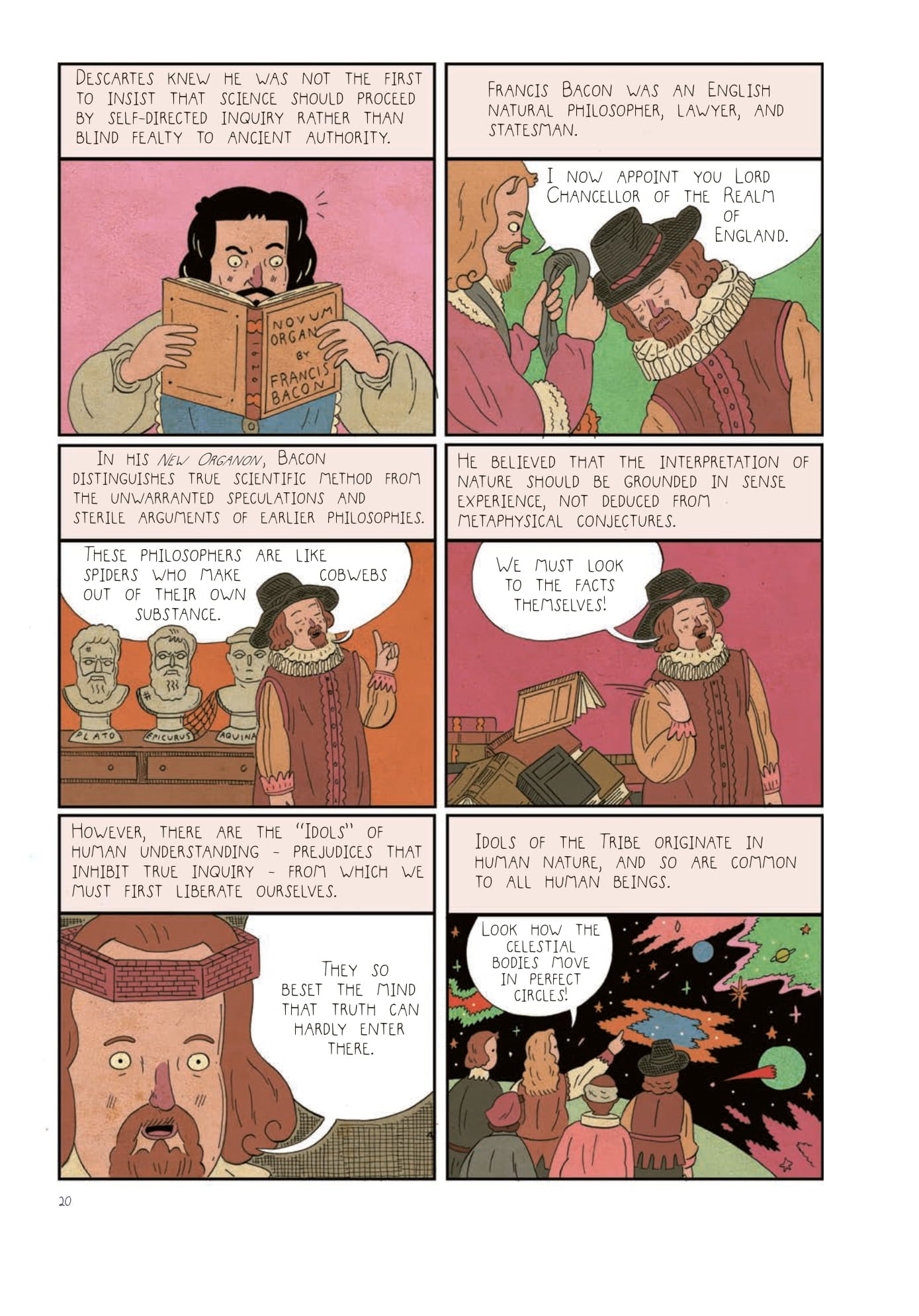 Read online Heretics!: The Wondrous (and Dangerous) Beginnings of Modern Philosophy comic -  Issue # TPB (Part 1) - 21