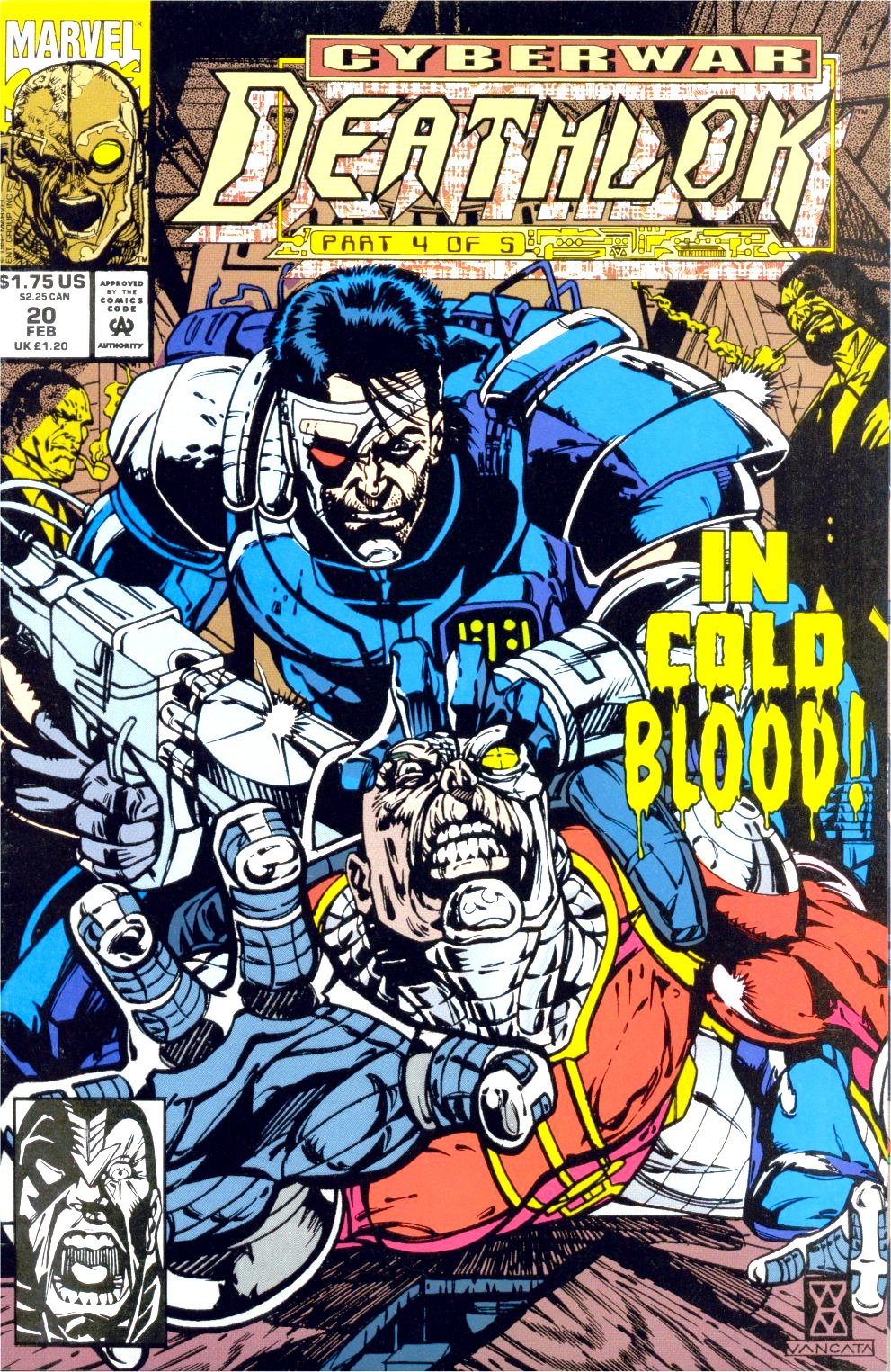 Read online Deathlok (1991) comic -  Issue #20 - 1
