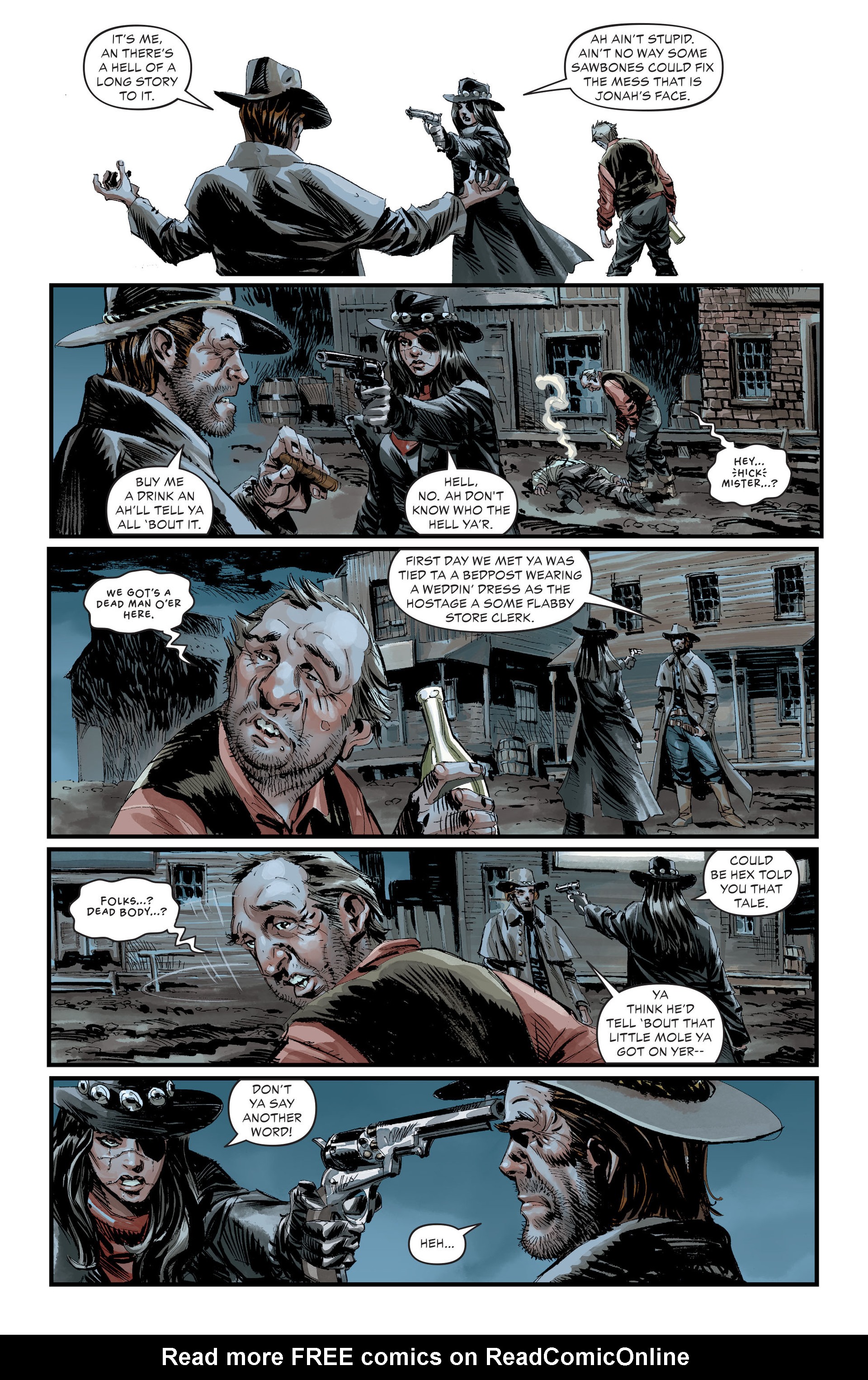 Read online All-Star Western (2011) comic -  Issue #30 - 10