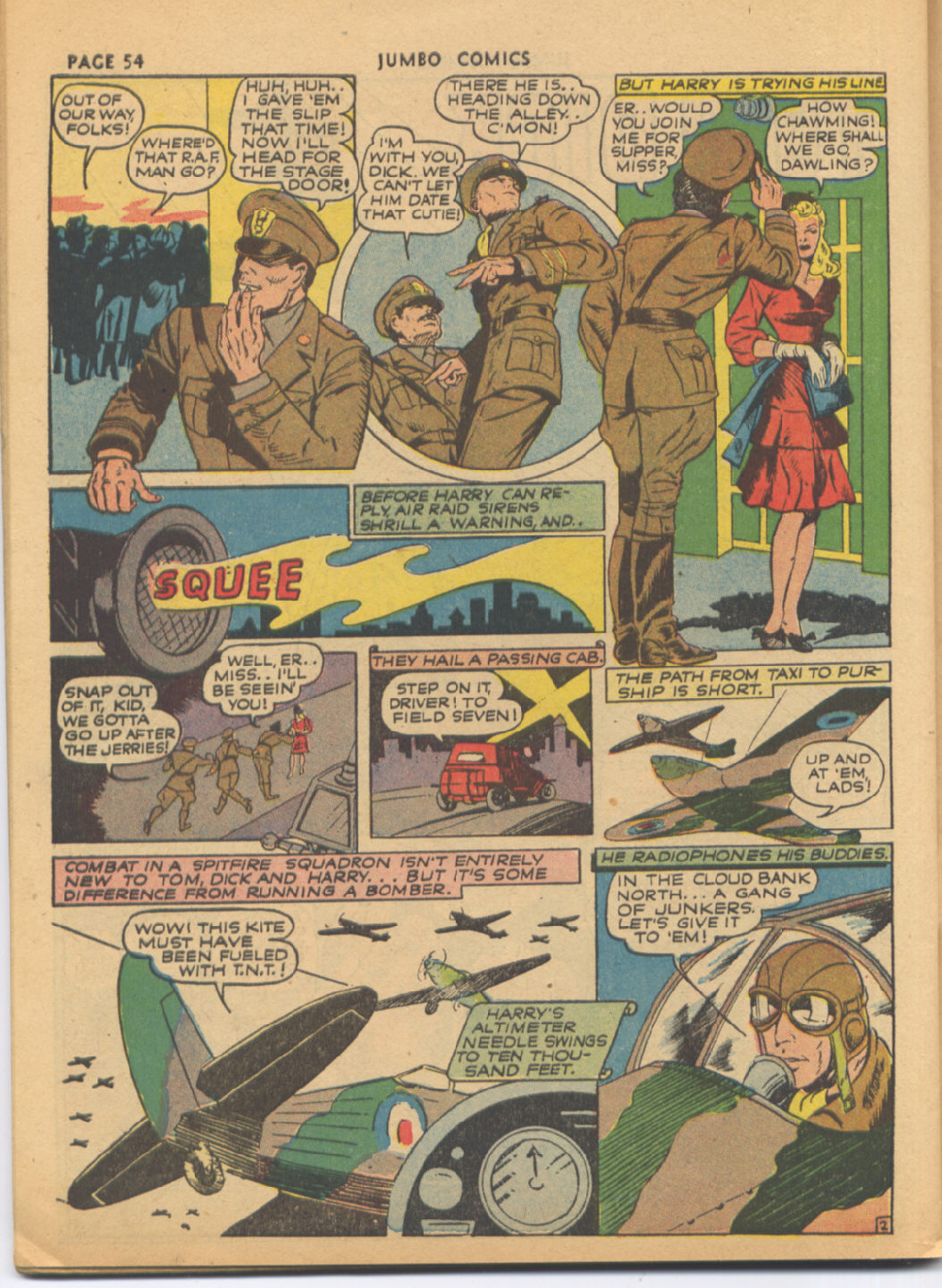 Read online Jumbo Comics comic -  Issue #33 - 56