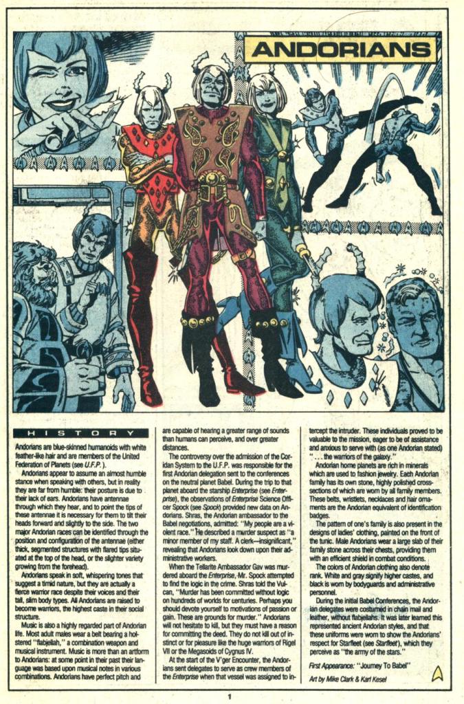 Read online Who's Who in Star Trek comic -  Issue #1 - 3