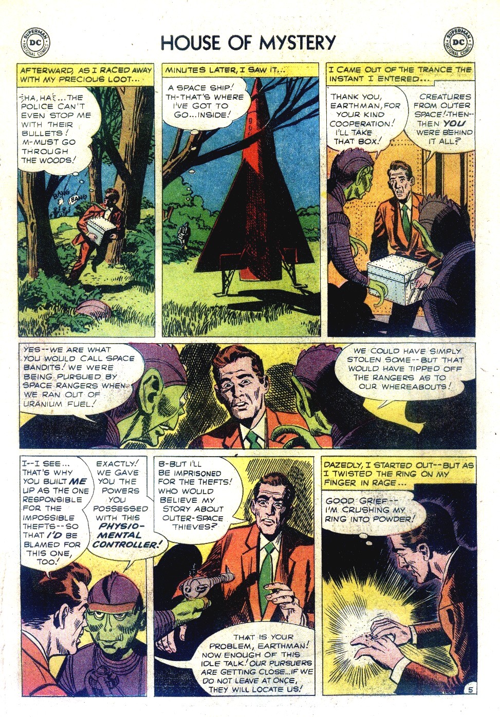 Read online House of Mystery (1951) comic -  Issue #84 - 15