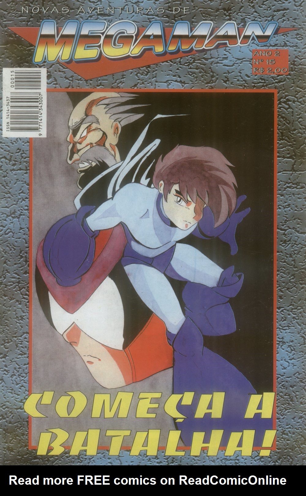Read online Novas Aventuras de Megaman comic -  Issue #15 - 1