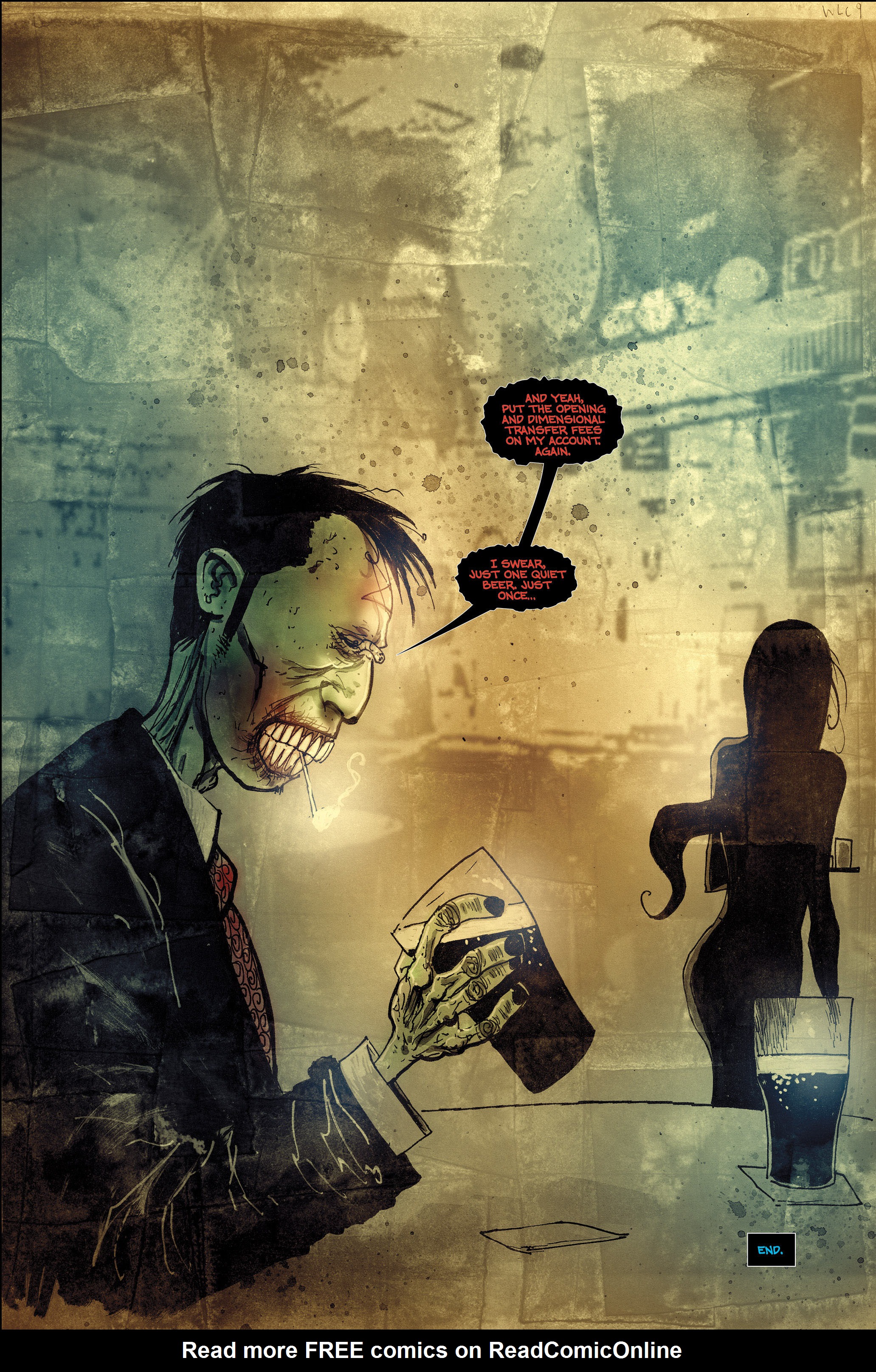 Read online Wormwood: Gentleman Corpse comic -  Issue #13 - 33