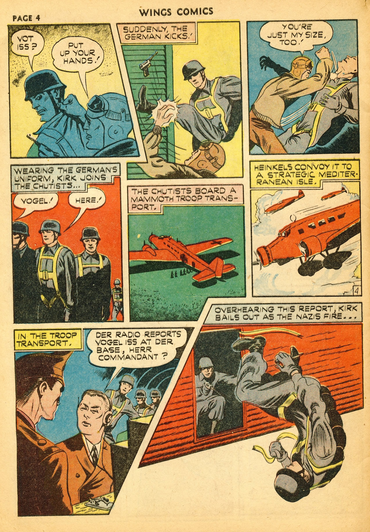 Read online Wings Comics comic -  Issue #14 - 7