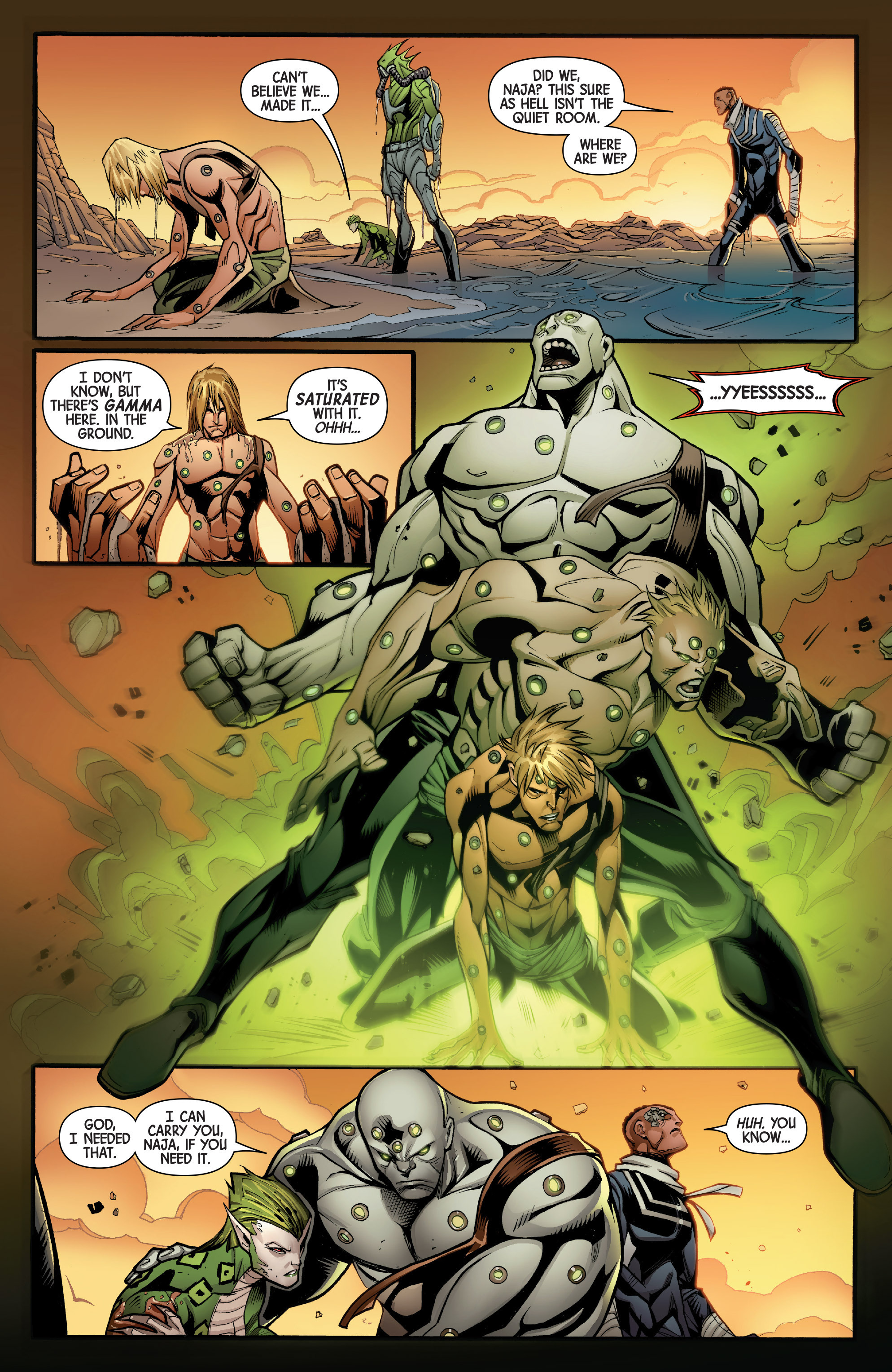 Read online Inhumans: Attilan Rising comic -  Issue #4 - 18