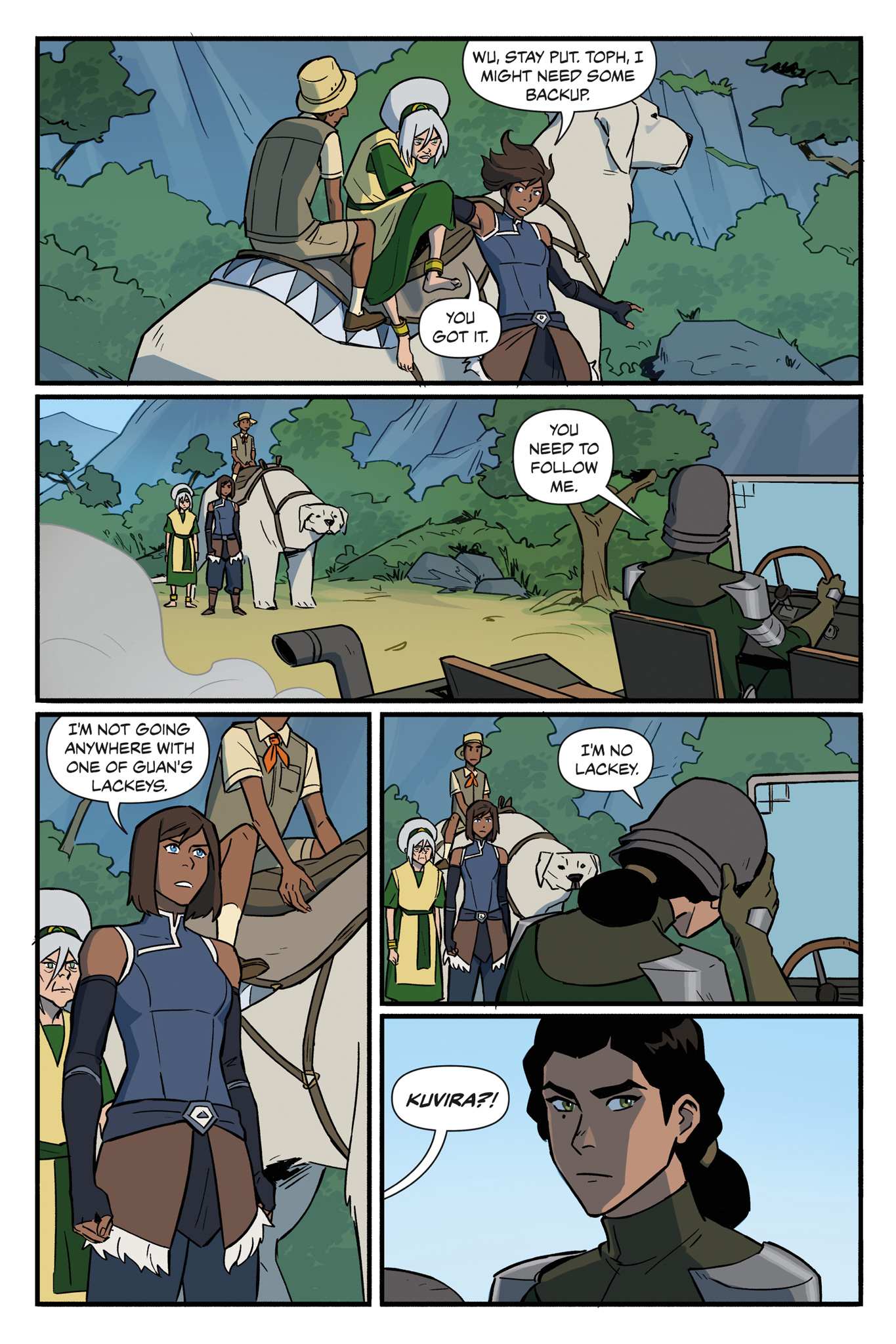 Read online Nickelodeon The Legend of Korra: Ruins of the Empire comic -  Issue # TPB 2 - 52