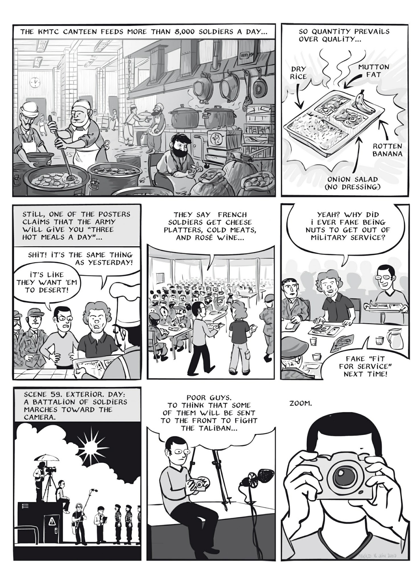 Read online Kabul Disco: How I Managed Not to be Abducted in Afghanistan comic -  Issue # TPB - 121