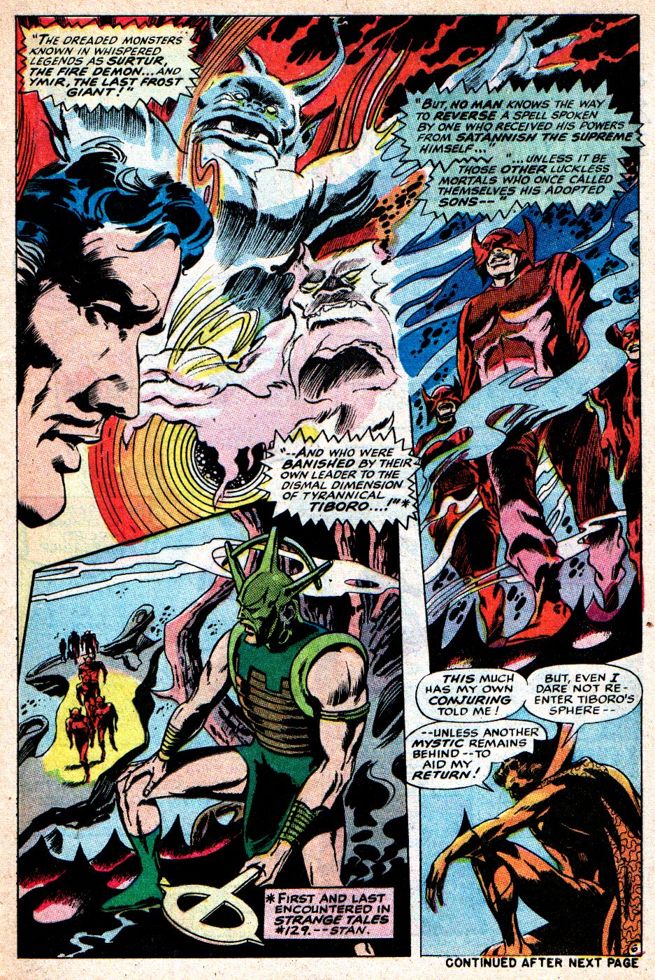 Read online Marvel Masterworks: Doctor Strange comic -  Issue # TPB 3 - 198