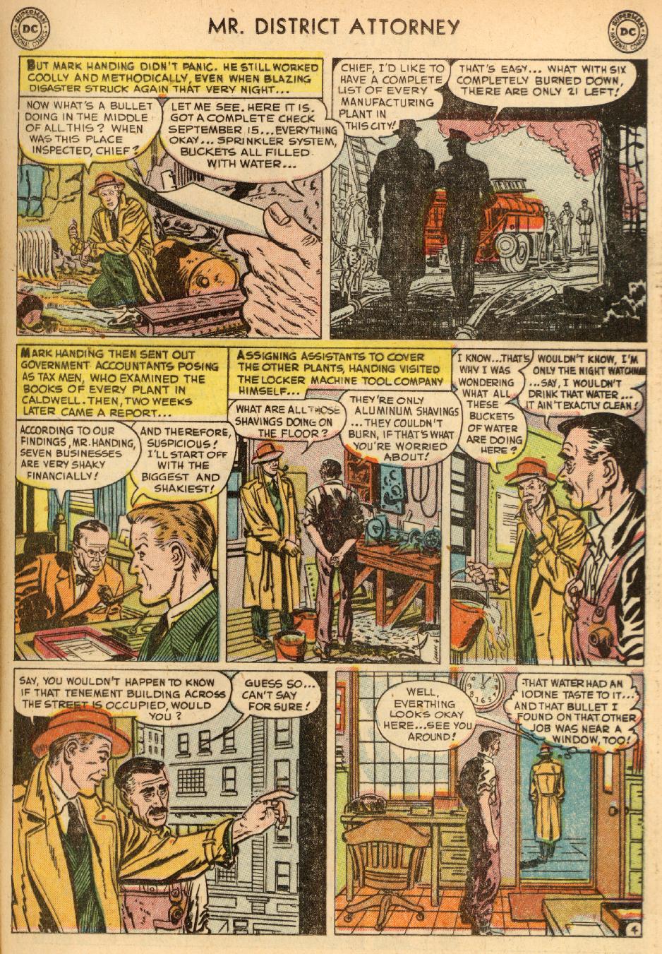 Read online Mr. District Attorney comic -  Issue #27 - 29
