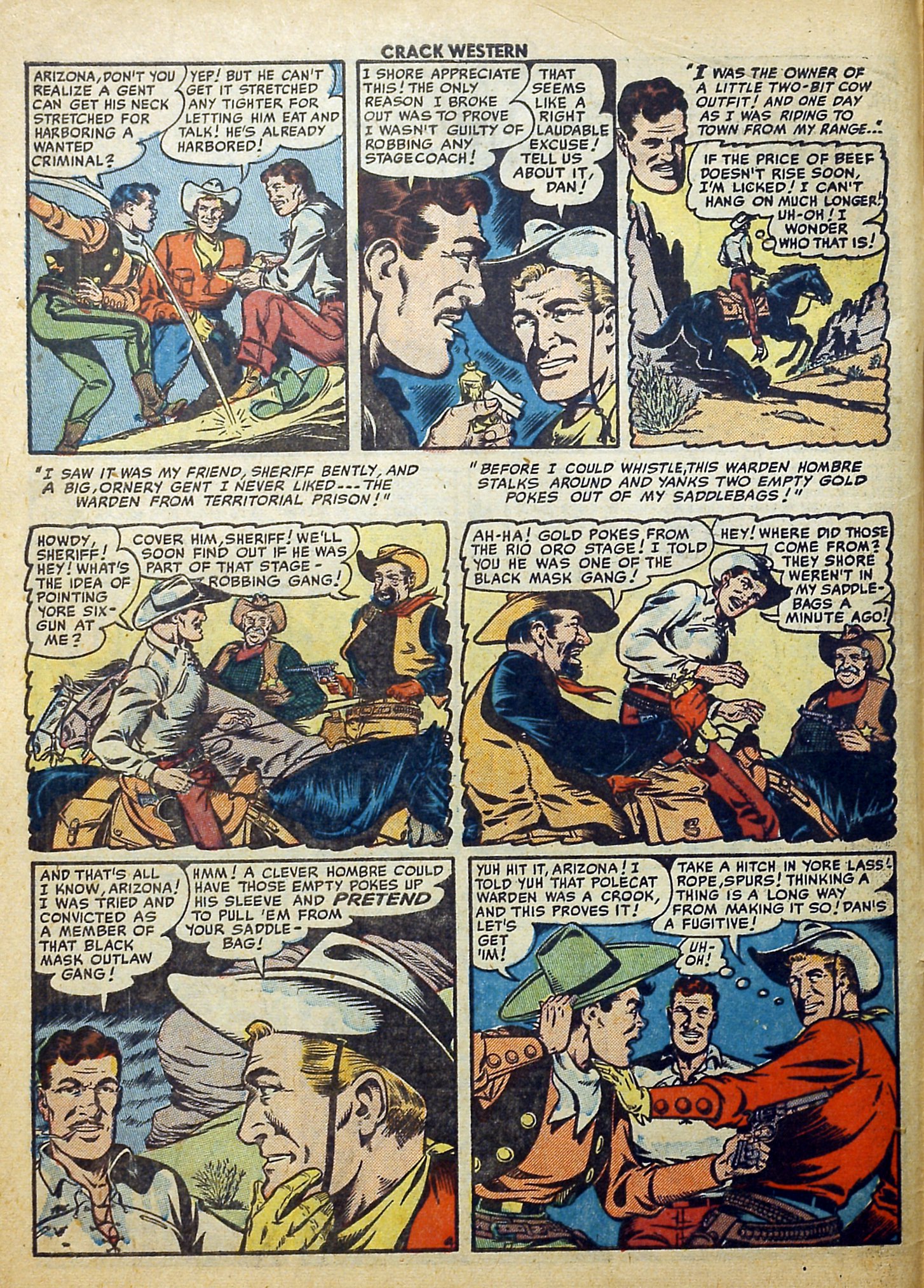 Read online Crack Western comic -  Issue #74 - 6