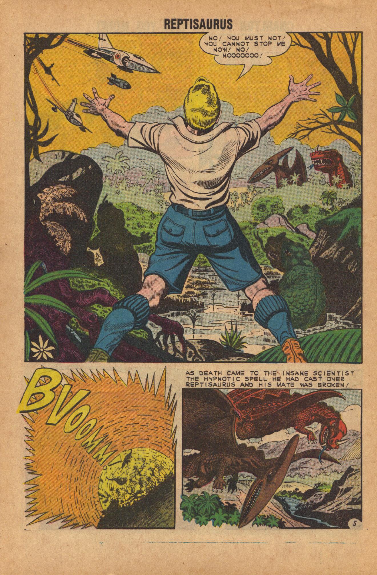 Read online Reptisaurus comic -  Issue # _Special 1 - 8