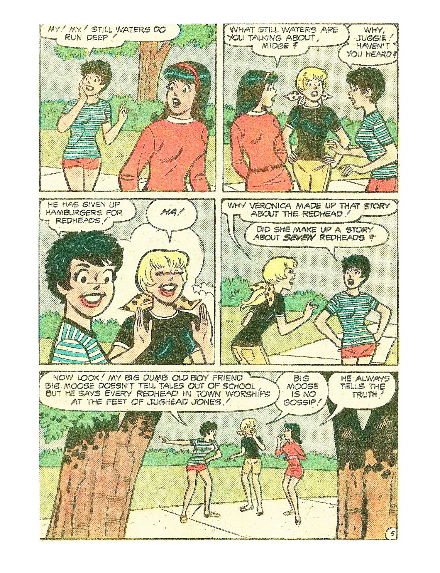 Read online Jughead Jones Comics Digest comic -  Issue #25 - 107