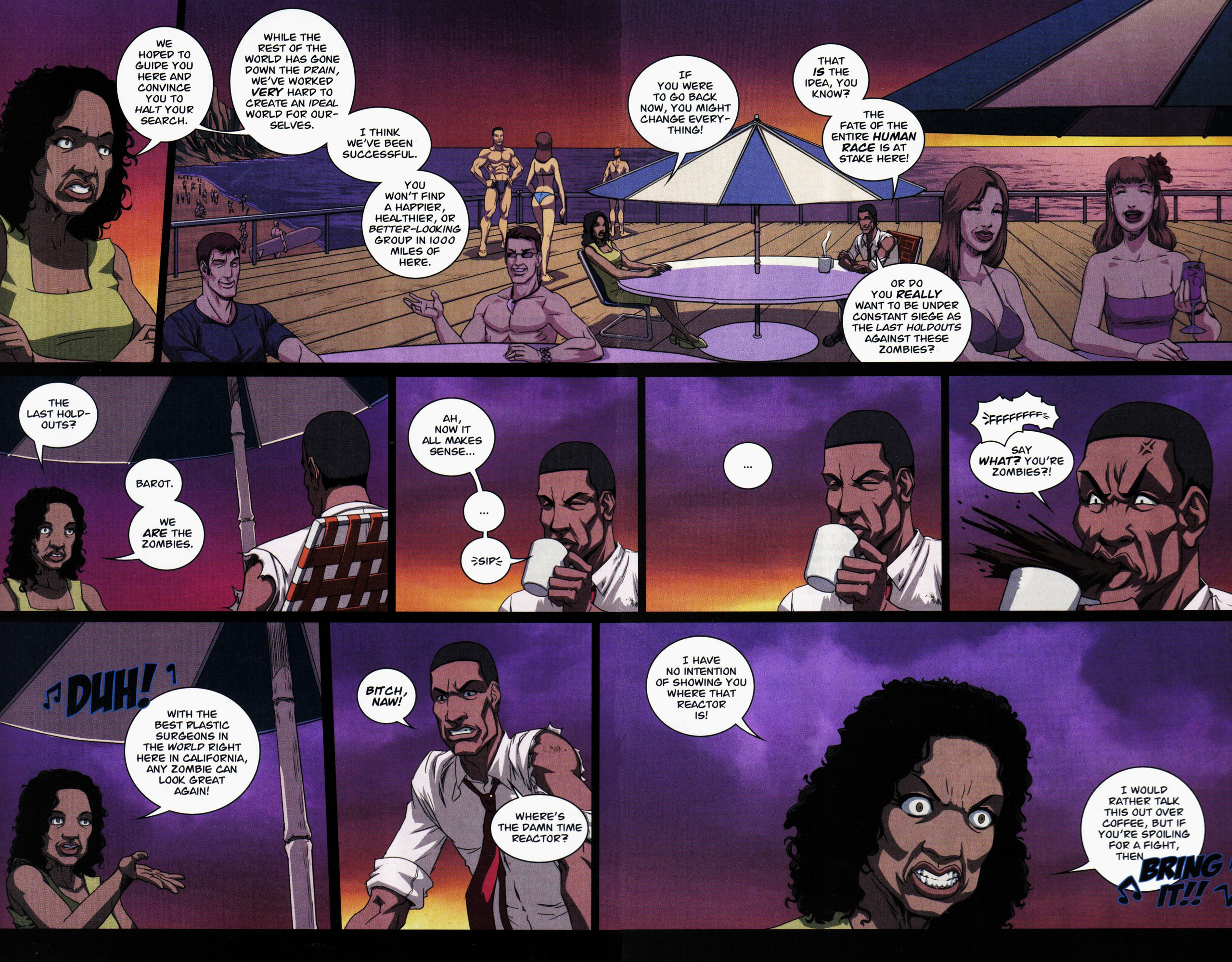 Read online President Evil comic -  Issue #4 - 17