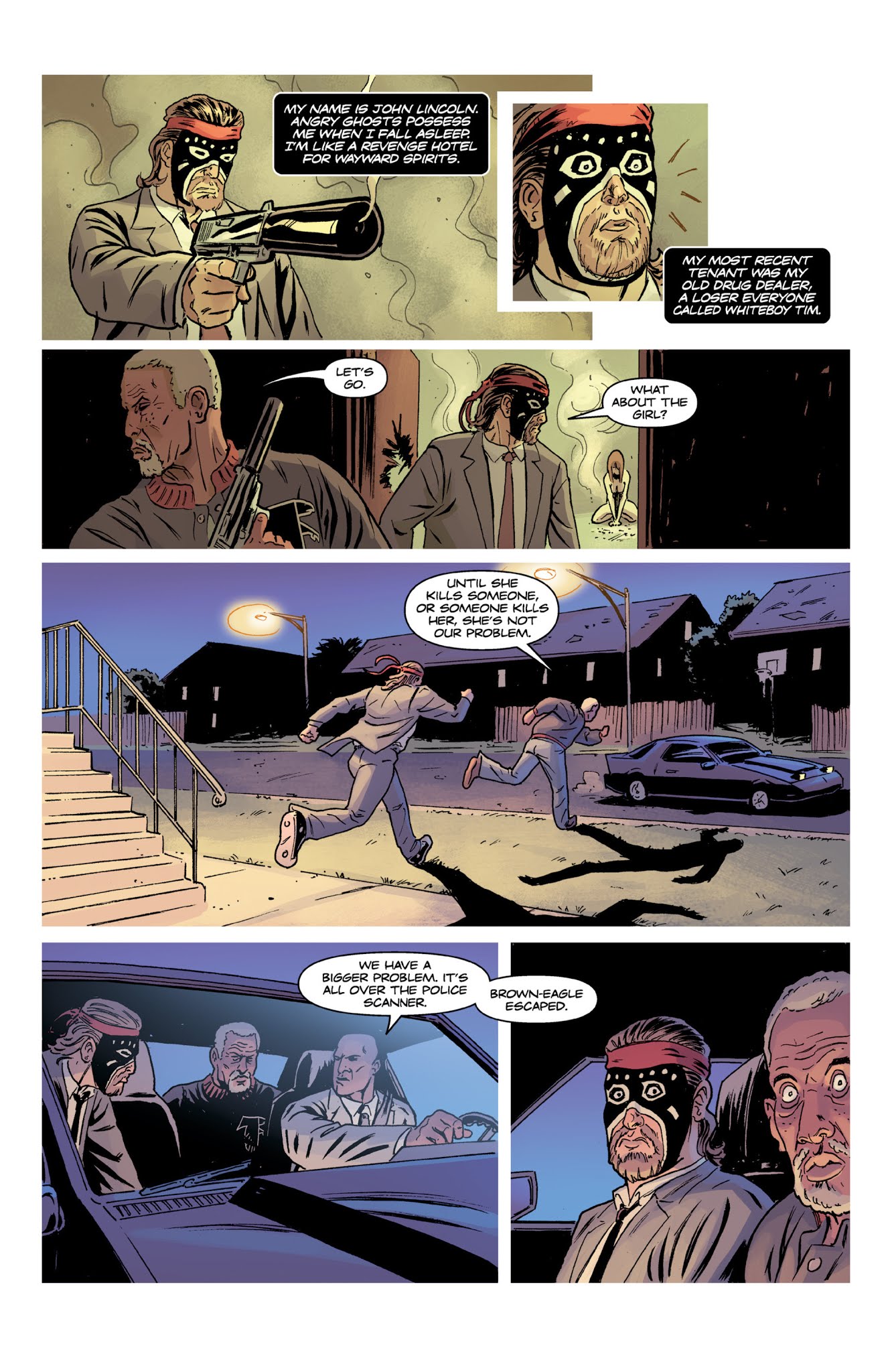 Read online Dream Thief: Escape comic -  Issue # _TPB - 72