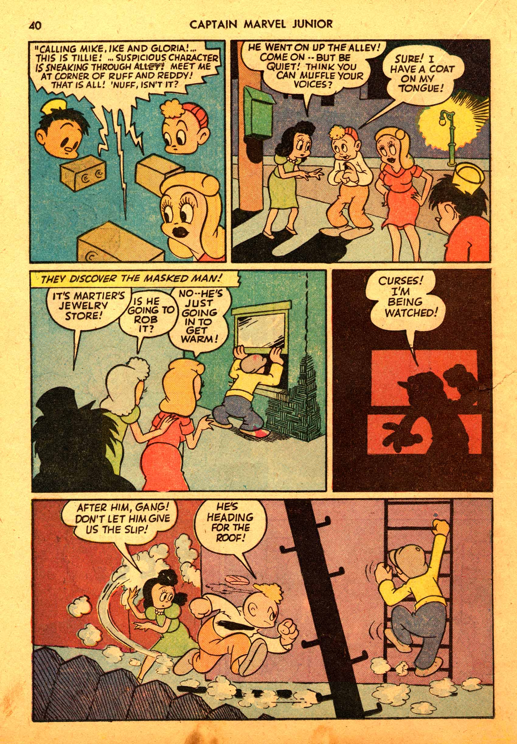 Read online Captain Marvel, Jr. comic -  Issue #8 - 41