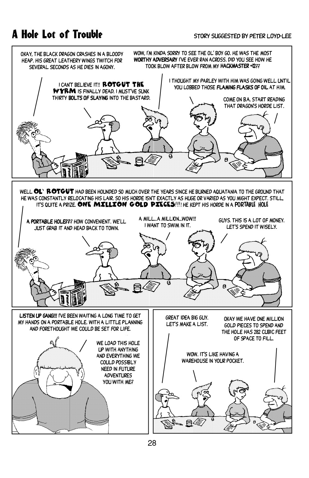 Read online Knights of the Dinner Table comic -  Issue #4 - 30