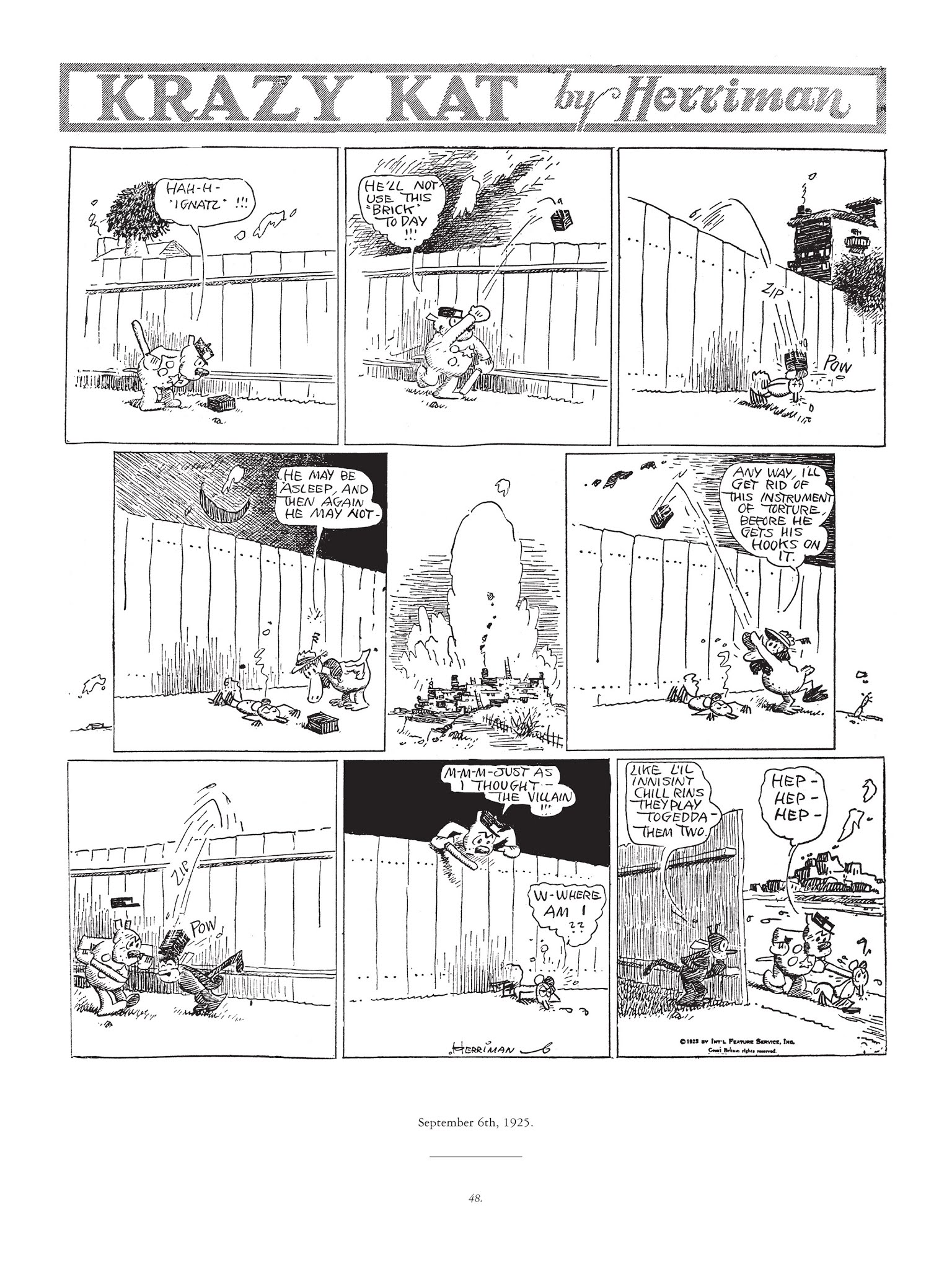 Read online Krazy & Ignatz comic -  Issue # TPB 4 - 49