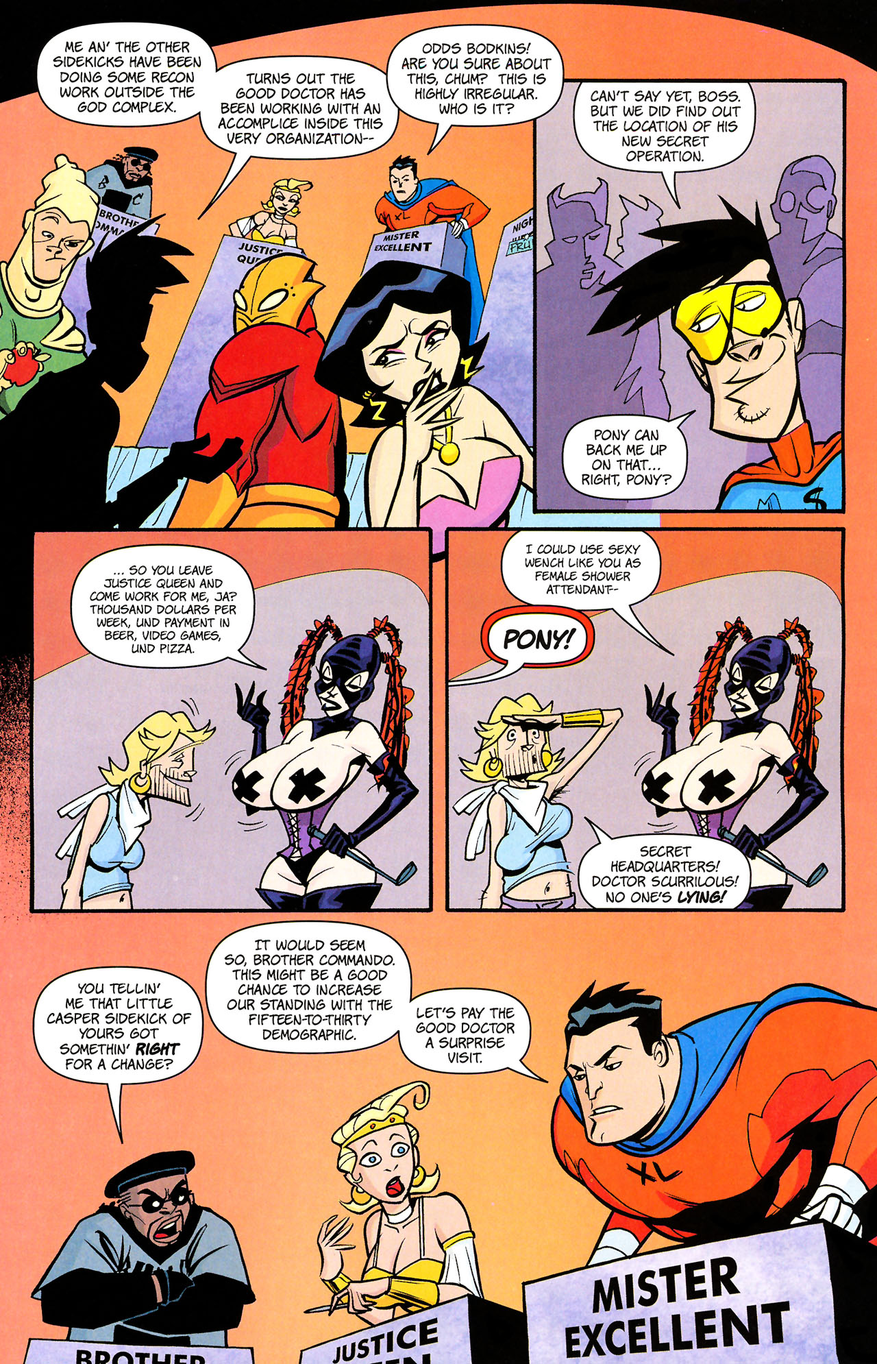 Read online Paul Jenkins' Sidekick comic -  Issue #5 - 13