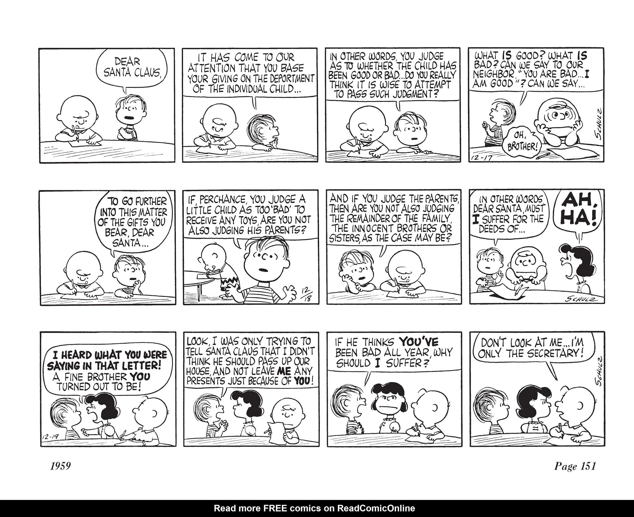 Read online The Complete Peanuts comic -  Issue # TPB 5 - 167