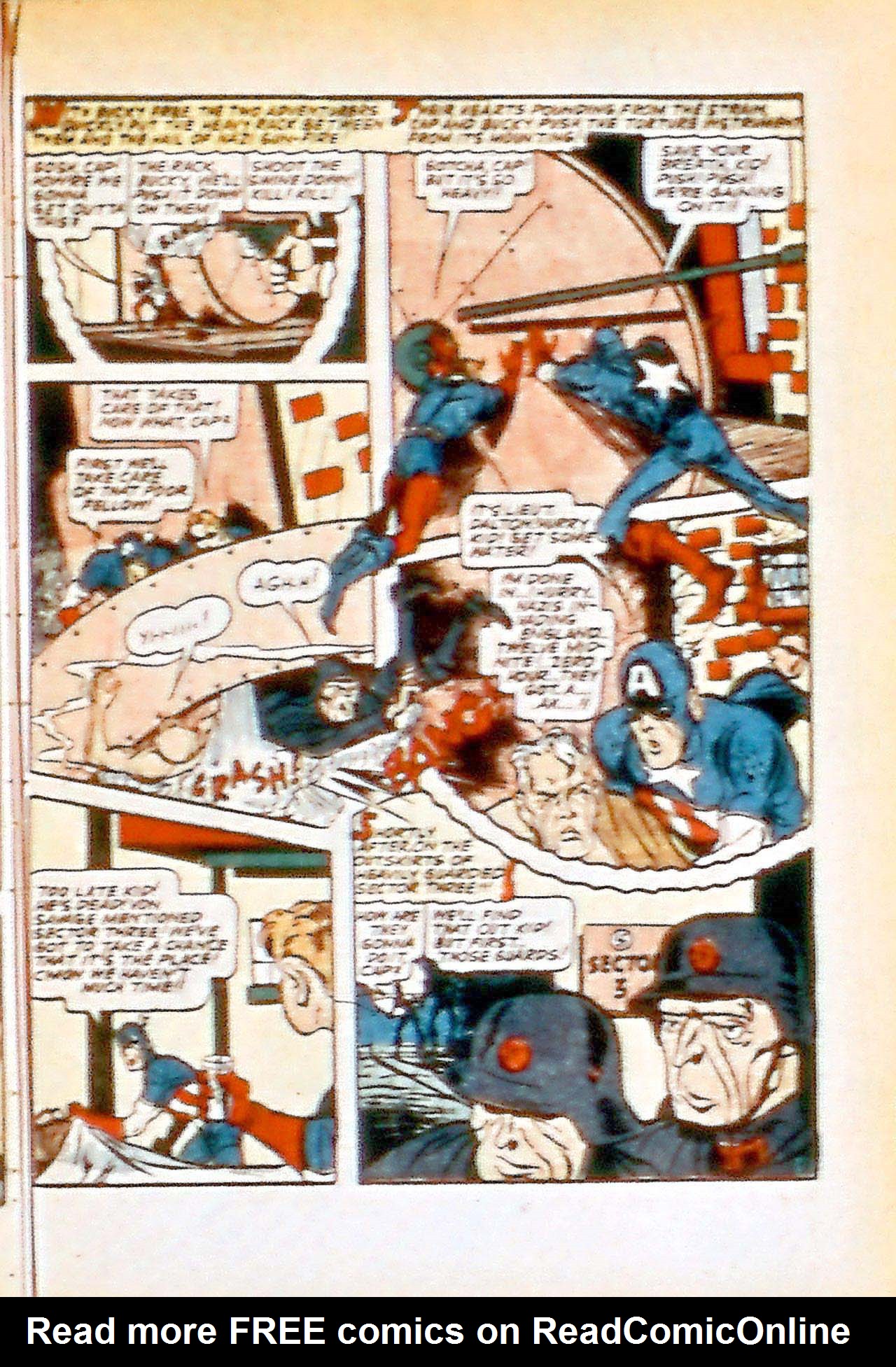 Read online Captain America Comics comic -  Issue #36 - 51