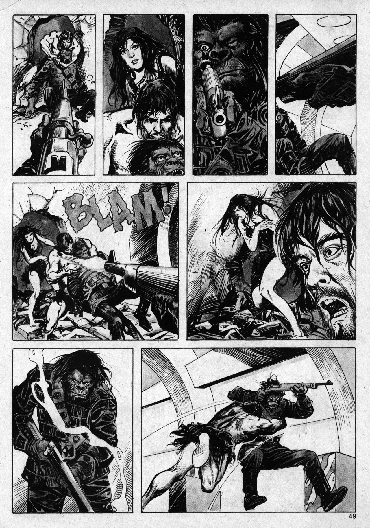 Read online Planet of the Apes comic -  Issue #11 - 45