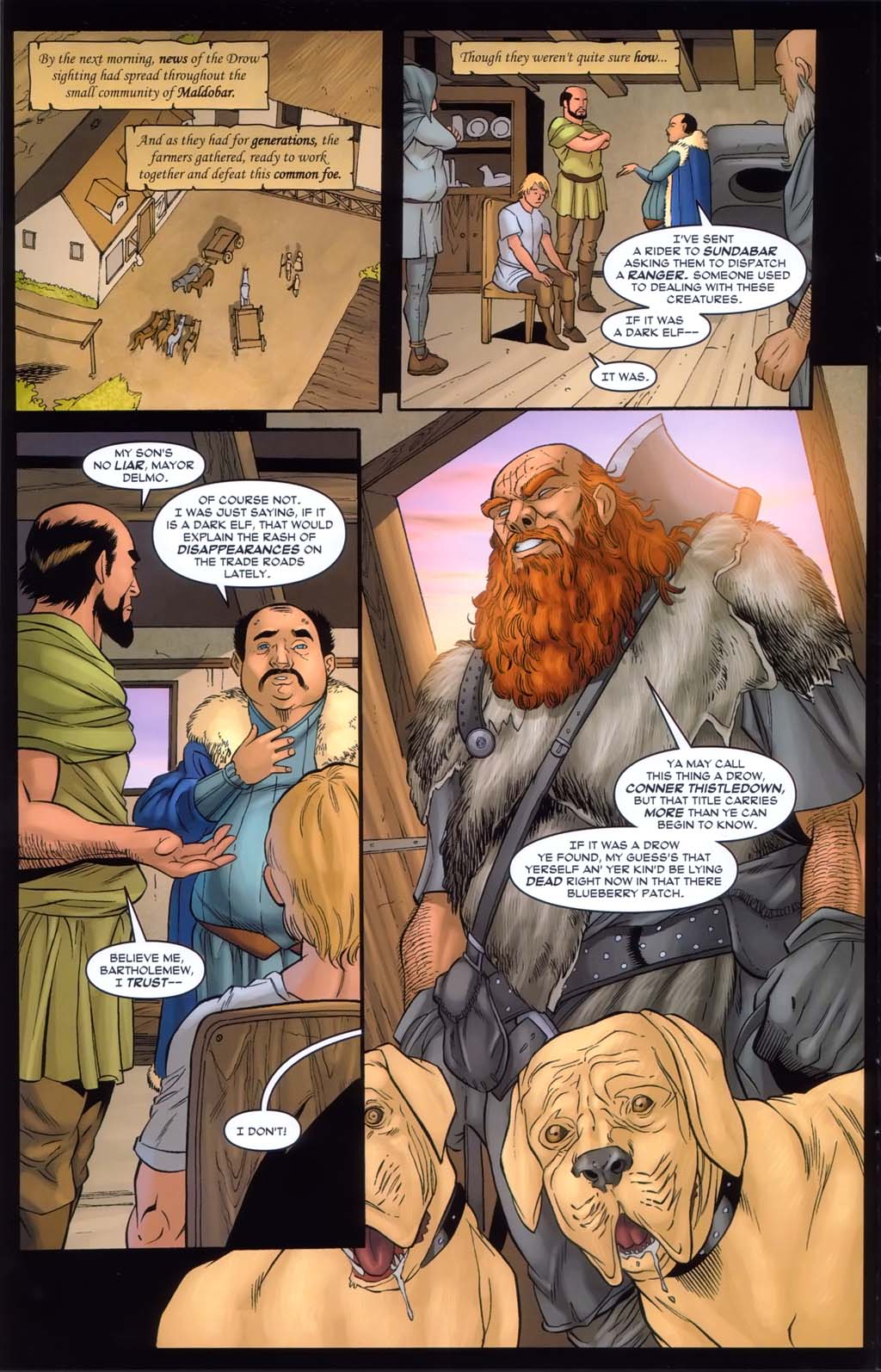 Read online Forgotten Realms: Sojourn comic -  Issue #1 - 19