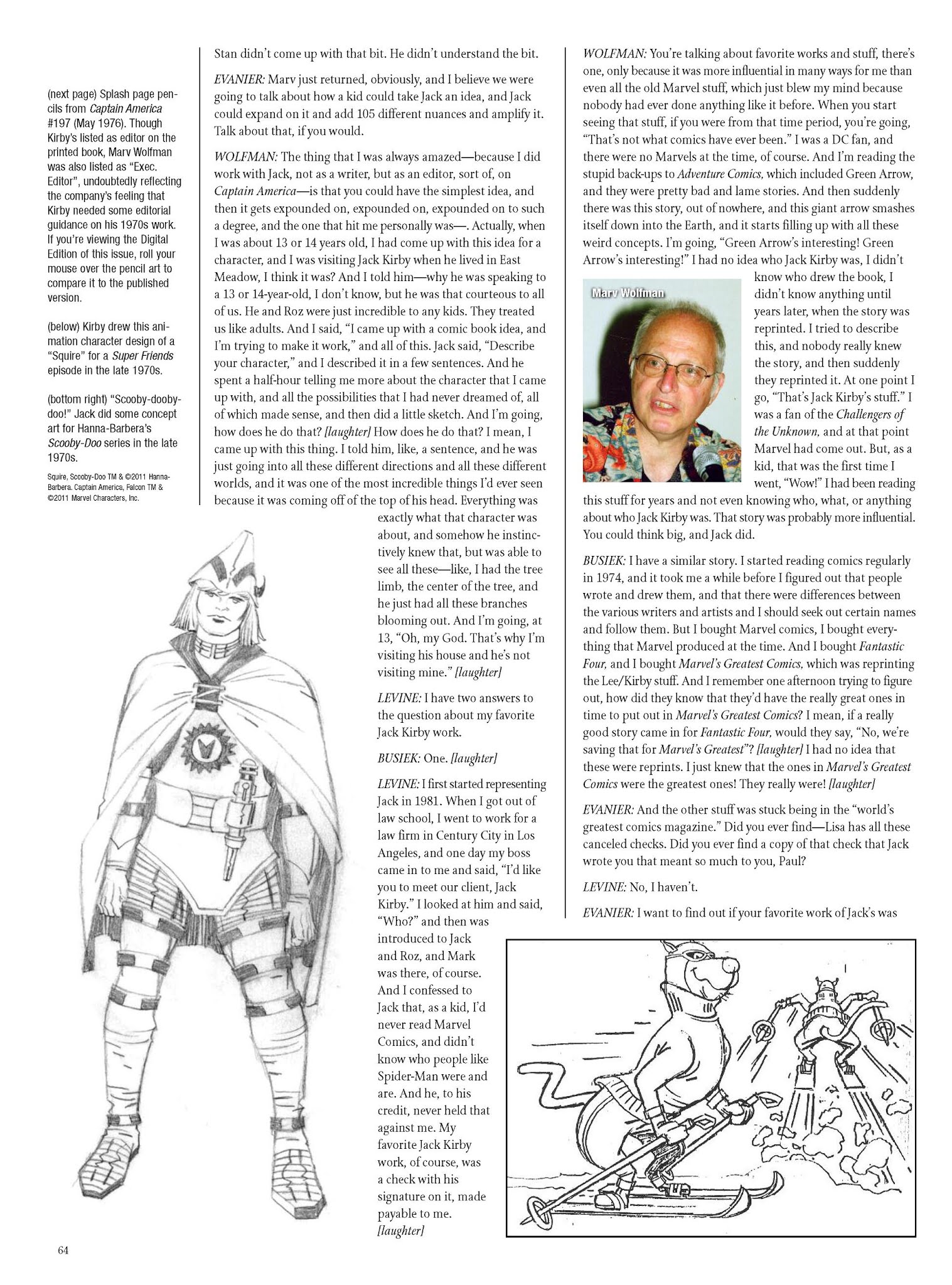 Read online The Jack Kirby Collector comic -  Issue #56 - 62