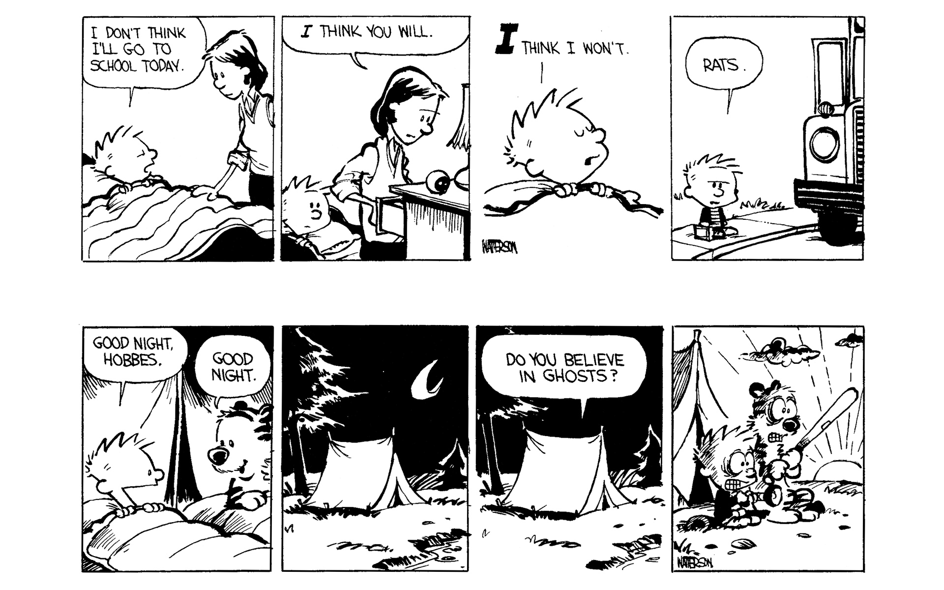 Read online Calvin and Hobbes comic -  Issue #1 - 84