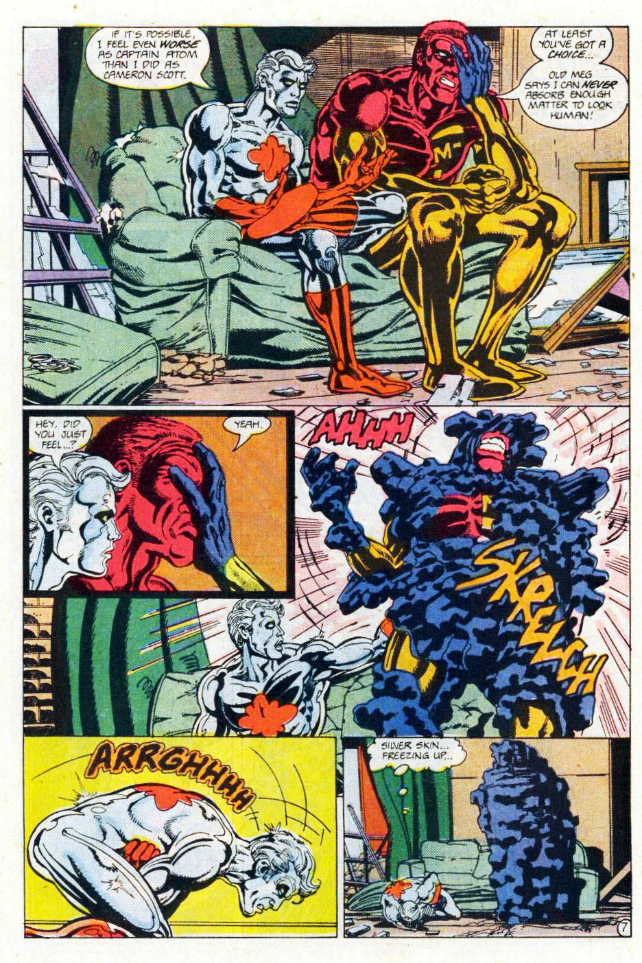 Read online Captain Atom (1987) comic -  Issue #32 - 8