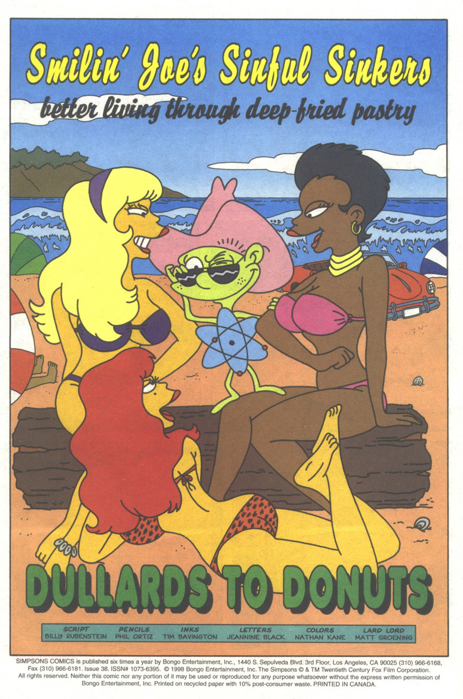 Read online Simpsons Comics comic -  Issue #38 - 2