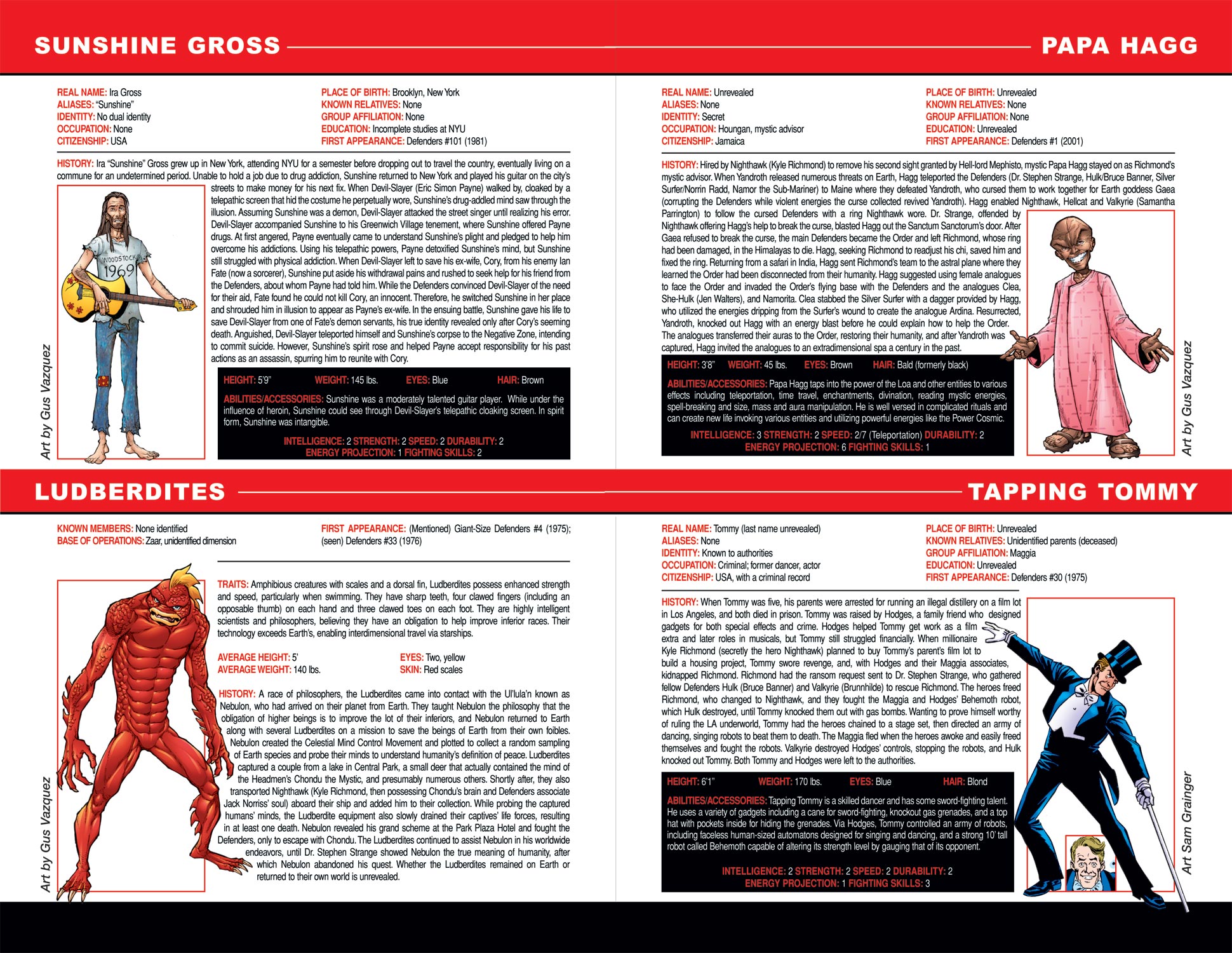 Read online Defenders: Strange Heroes comic -  Issue # Full - 35