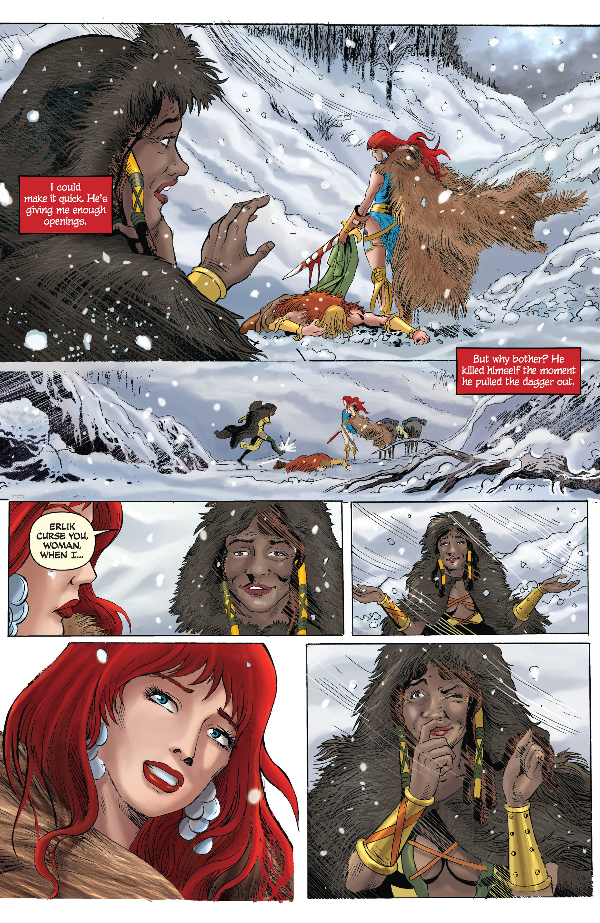 Read online Red Sonja: Unchained comic -  Issue #1 - 21