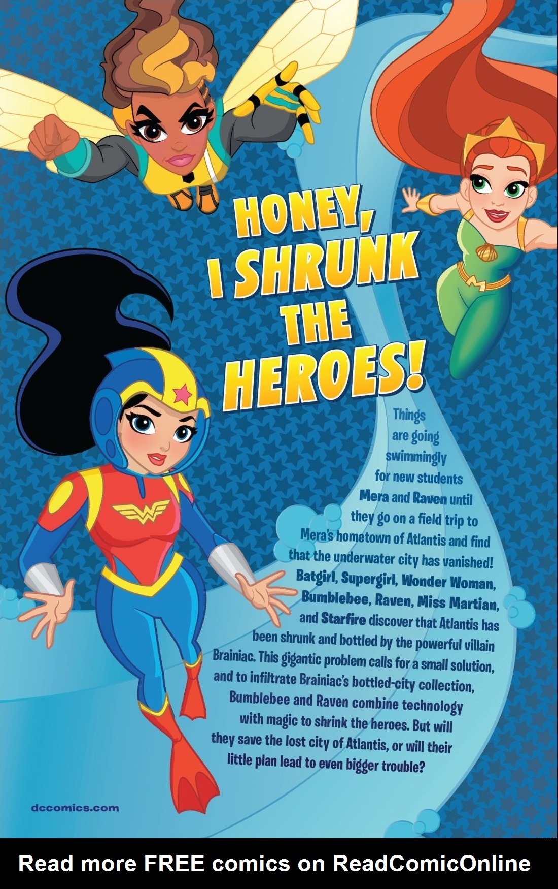 Read online DC Super Hero Girls: Search for Atlantis comic -  Issue # TPB - 126