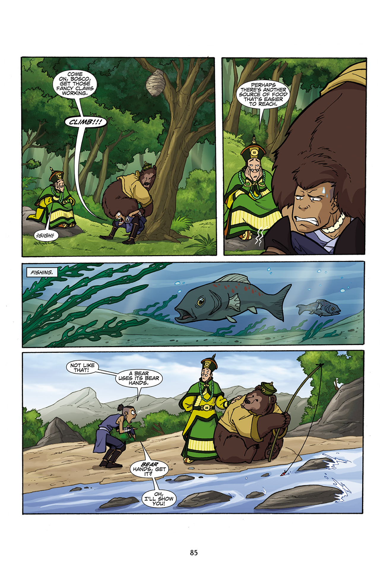 Read online Nickelodeon Avatar: The Last Airbender - The Lost Adventures comic -  Issue # Full - 86