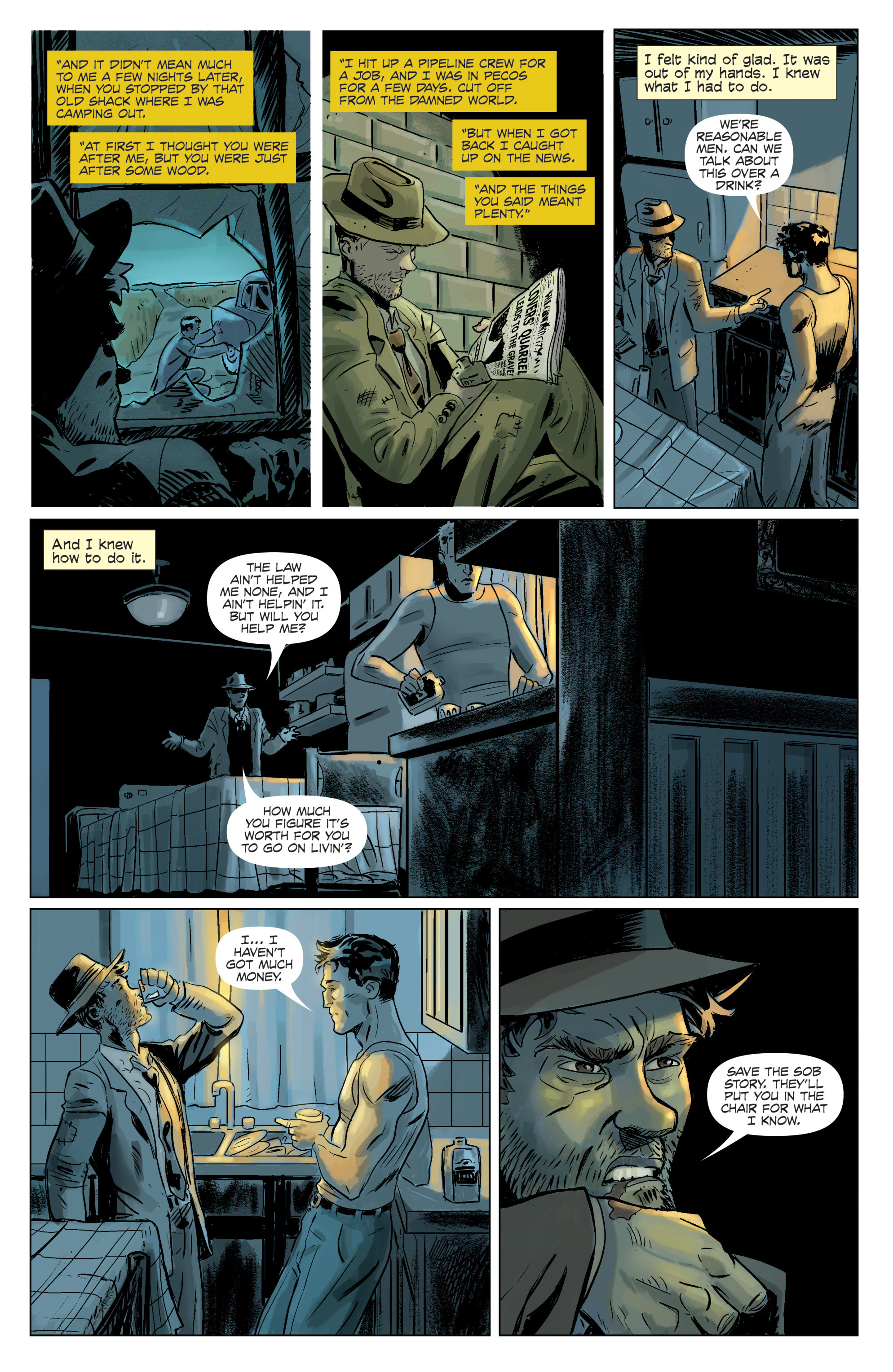 Read online Jim Thompson's The Killer Inside Me comic -  Issue #4 - 9