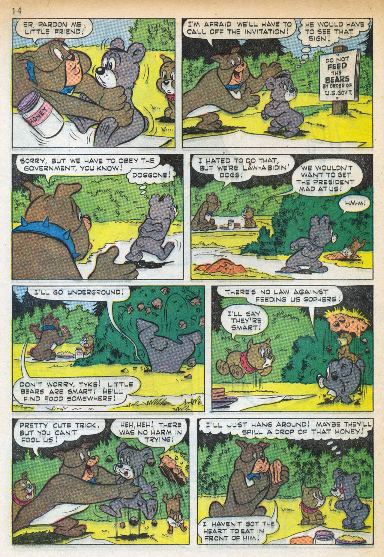 Read online Tom and Jerry's Summer Fun comic -  Issue #2 - 16