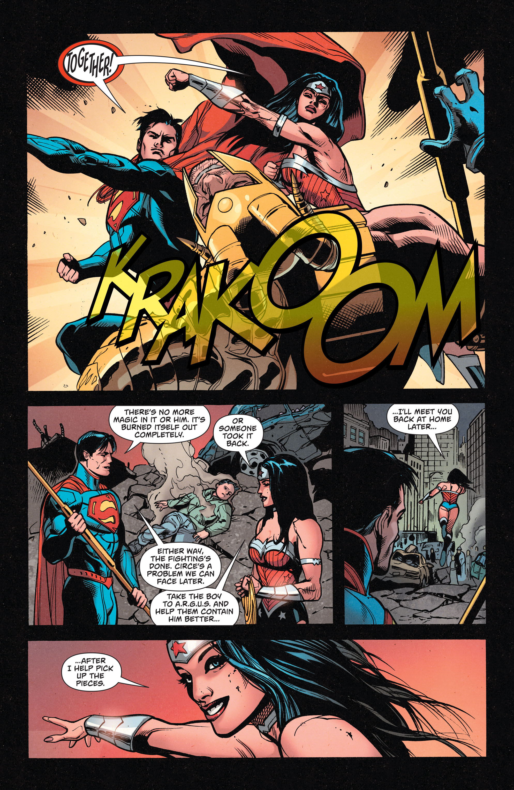 Read online Superman/Wonder Woman comic -  Issue #17 - 19