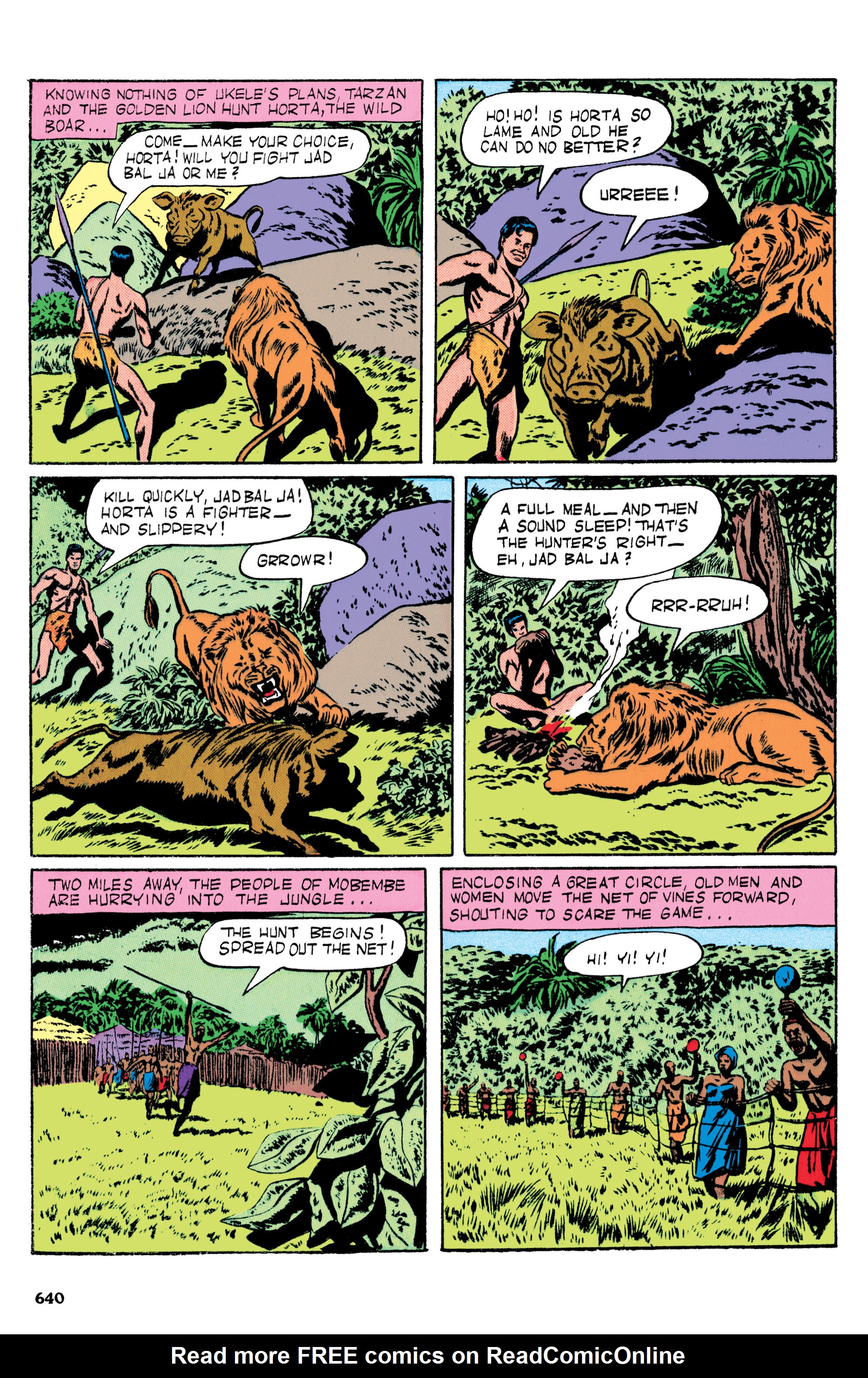 Read online Edgar Rice Burroughs Tarzan: The Jesse Marsh Years Omnibus comic -  Issue # TPB (Part 7) - 42