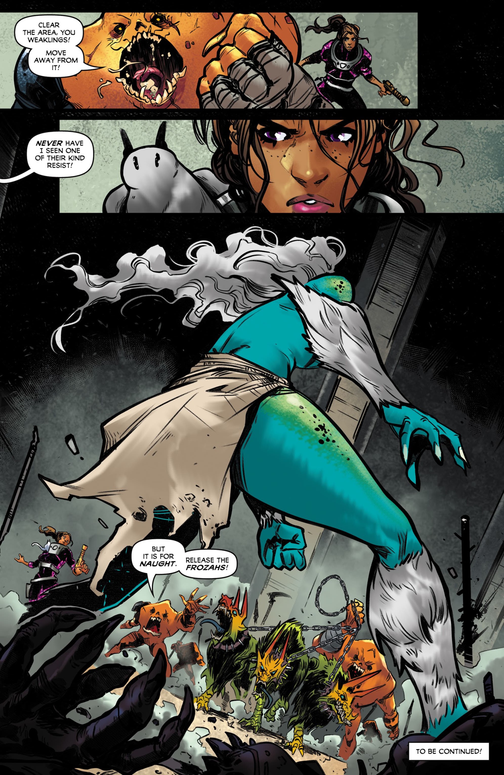 Read online Beyond the Farthest Star: Warriors of Zandar comic -  Issue #2 - 22