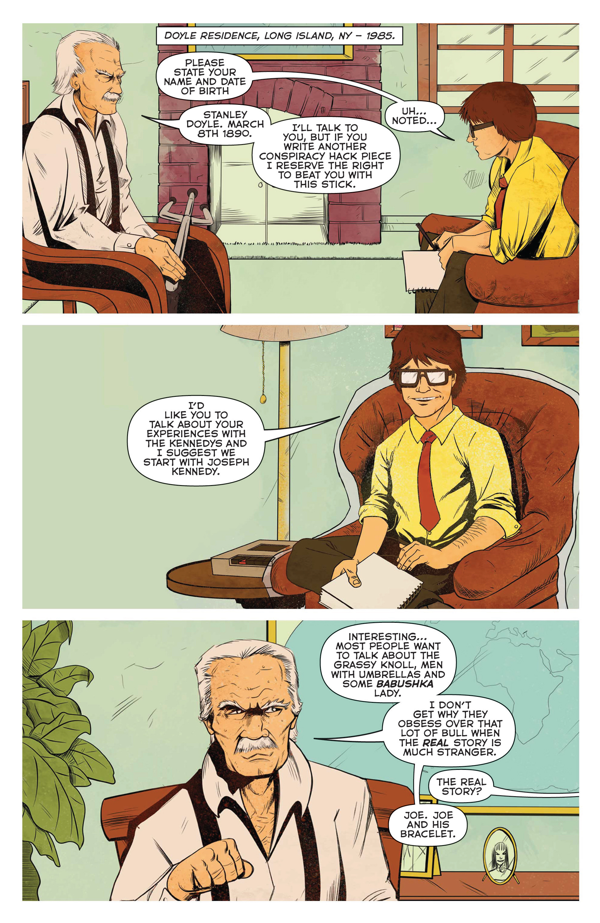 Read online Stan Lee's Lucky Man comic -  Issue #2 - 4