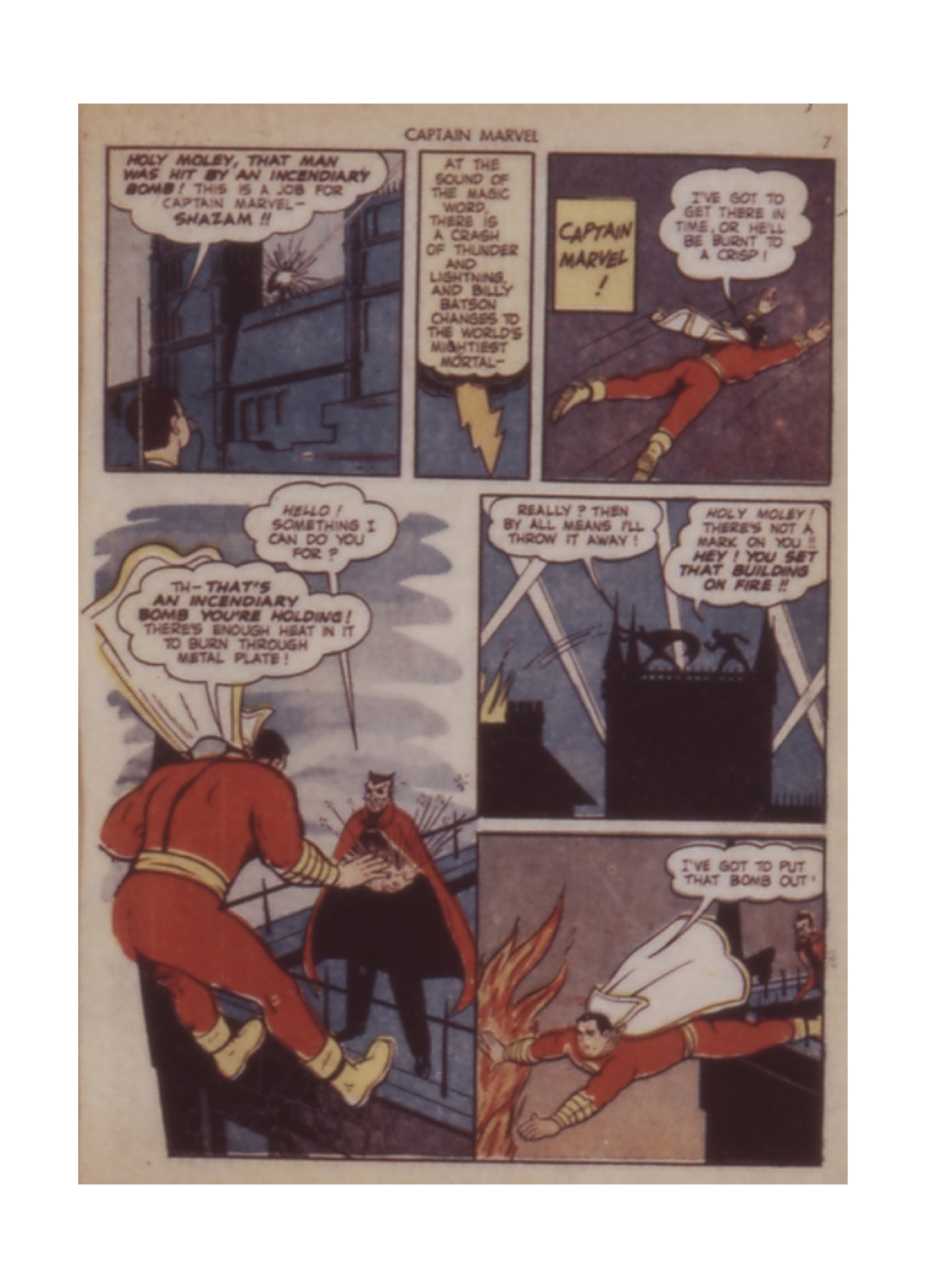 Read online Captain Marvel Adventures comic -  Issue #20 - 7