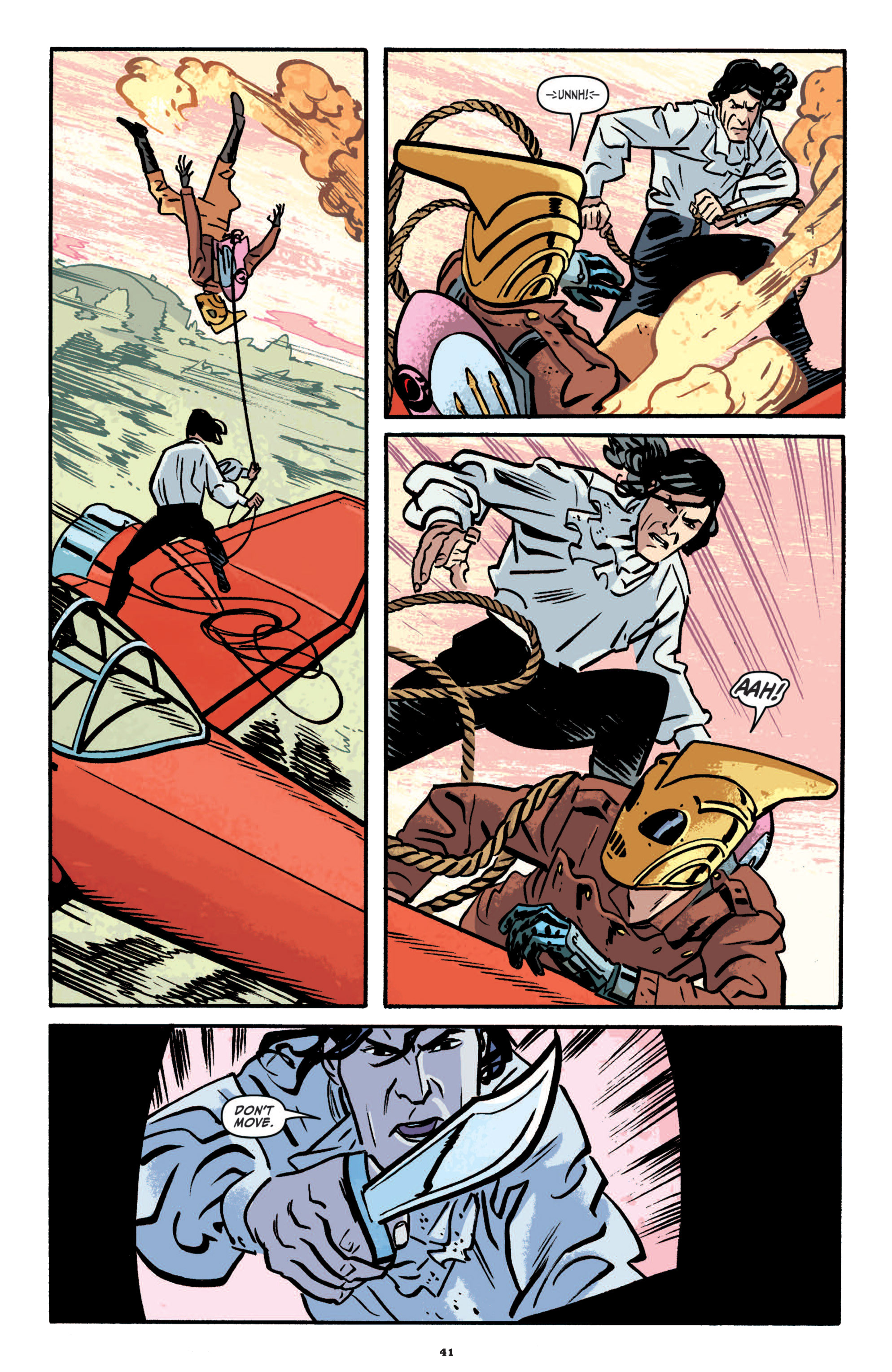 Read online The Rocketeer: Cargo of Doom comic -  Issue # TPB - 40