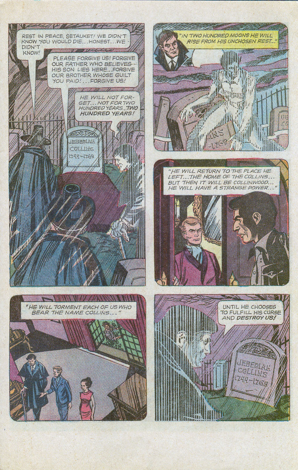 Read online Dark Shadows (1969) comic -  Issue #3 - 21