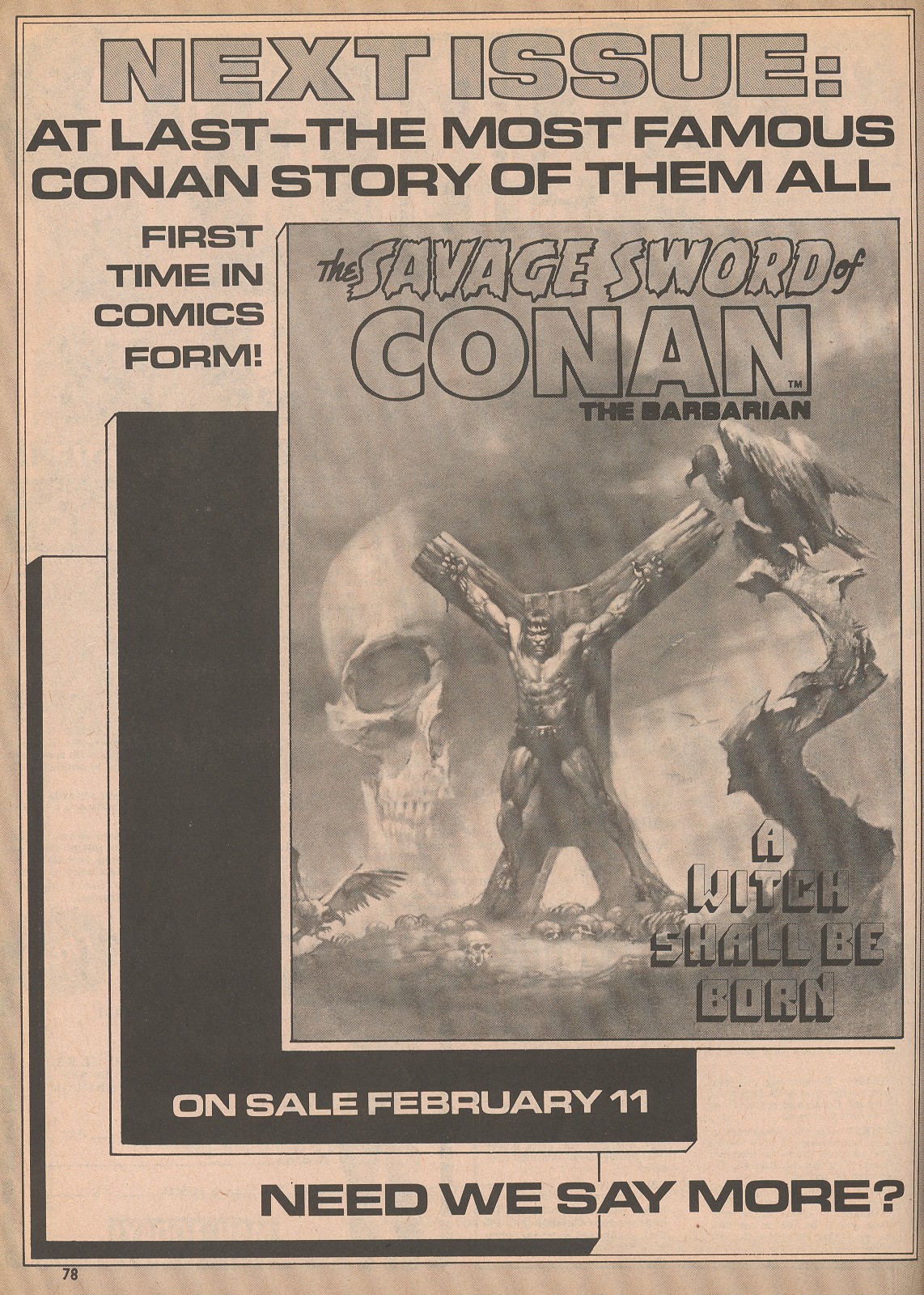 Read online The Savage Sword Of Conan comic -  Issue #4 - 78