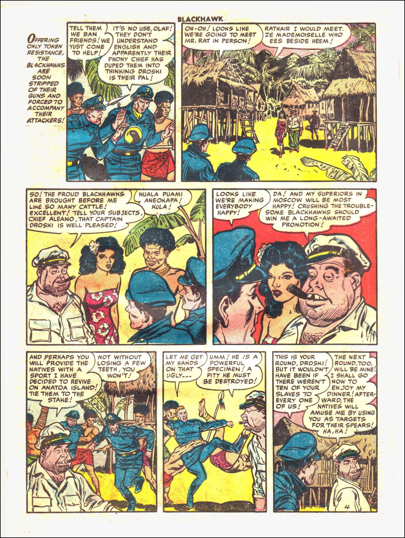 Read online Blackhawk (1957) comic -  Issue #54 - 6