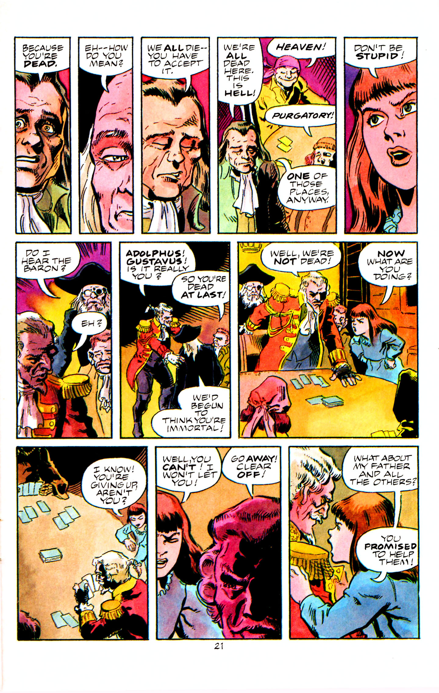 Read online The Adventures of Baron Munchausen comic -  Issue #3 - 22